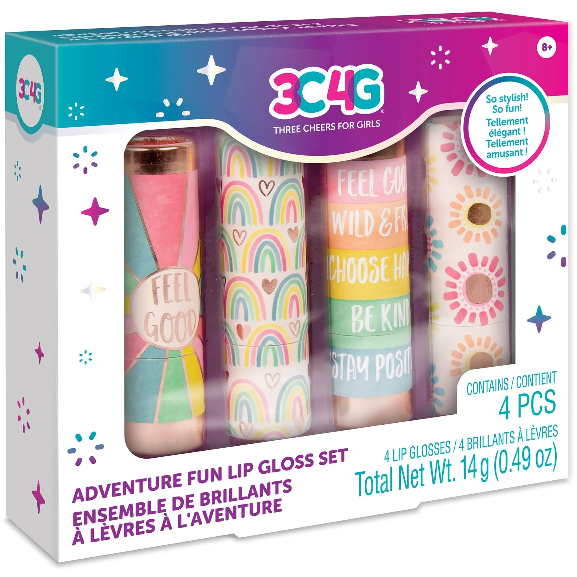 3C4G Adventure Fun Lip Gloss Set