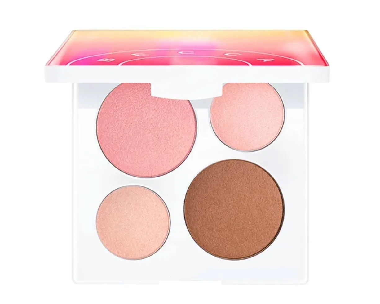 BECCA SUNSETTER FACE PALETTE - BRONZER, BLUSH & HIGHLIGHTER