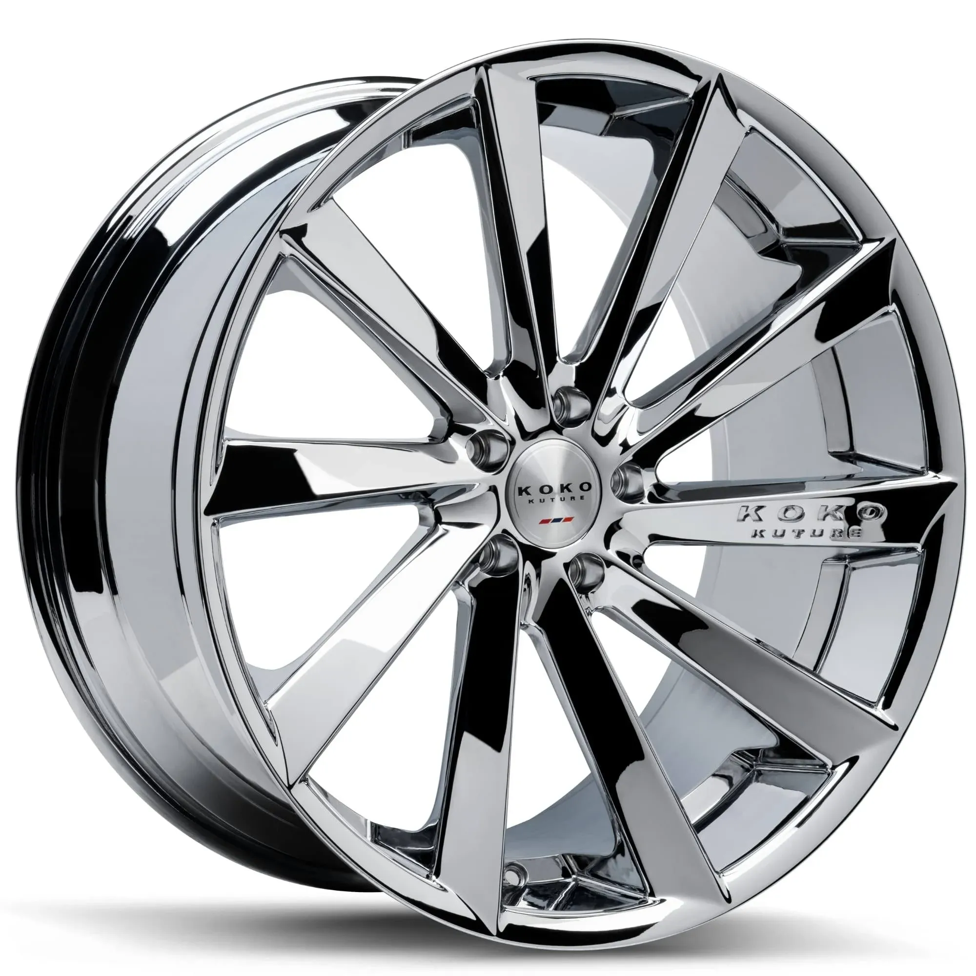 Koko Kuture Kapan - 20 Inch Wheels (Set of 4 Rims) - Gloss Black Finish - Fits Most Sedans, Coupes, and SUVs - Concave Wheels