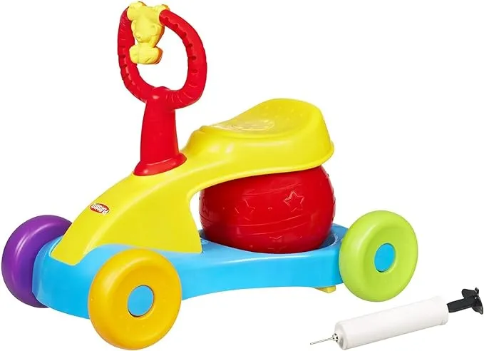 Playskool Bounce and Ride Active Toy Ride-On for Toddlers 12 Months and Up with Stationary Mode, Music, and Sounds (Amazon Exclusive)