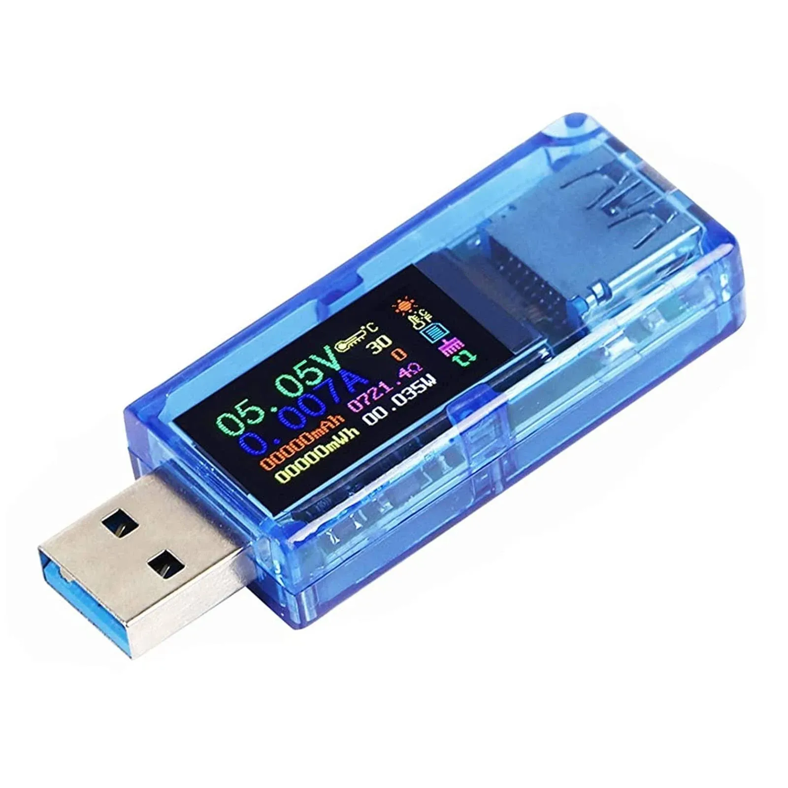 Usb 3.0 Tester Usb Power Meter 3.7-30V 0-4A Voltage Tester Multimeter Usb Curren