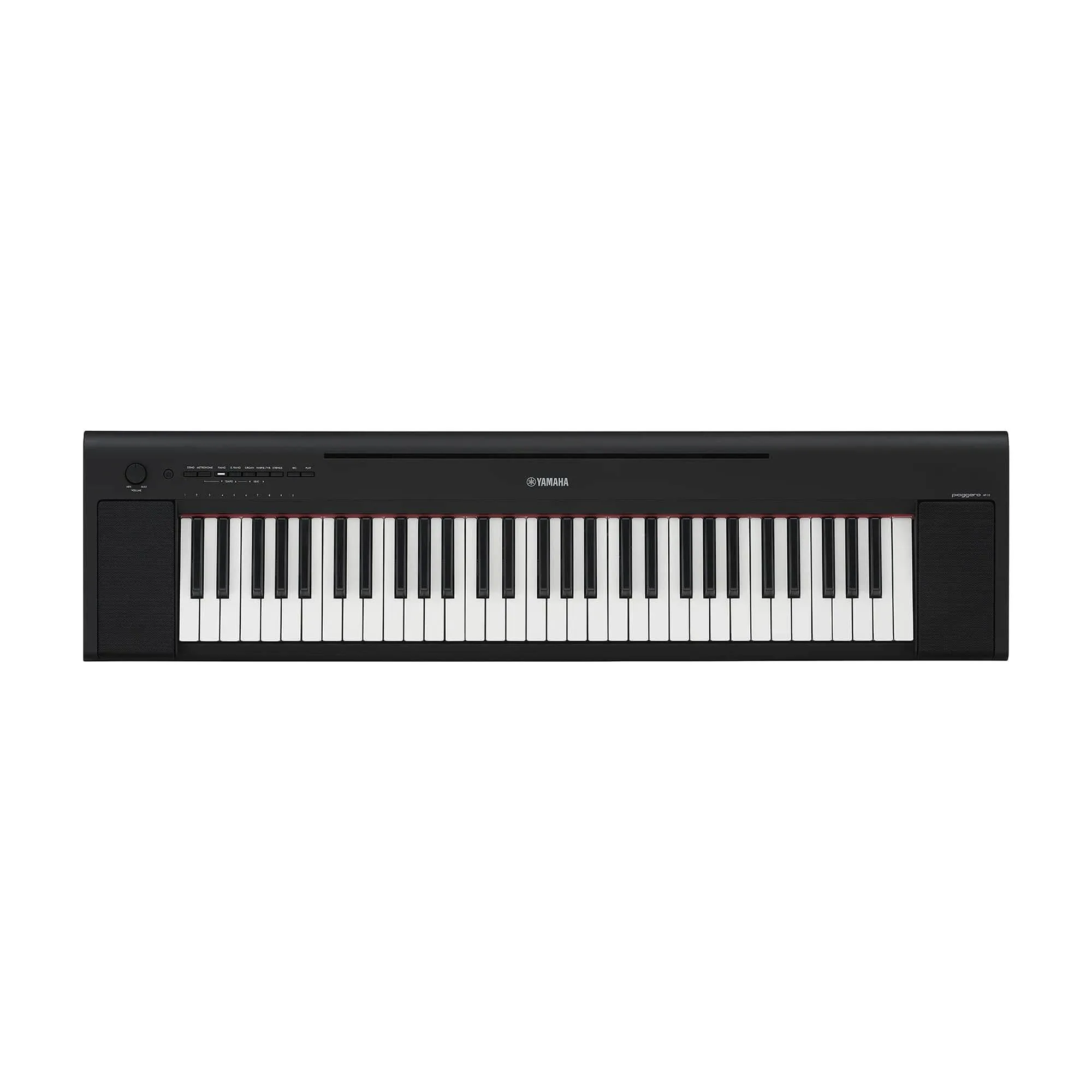 Yamaha Piaggero NP-15 61-Key Portable Keyboard With Power Adapter Black