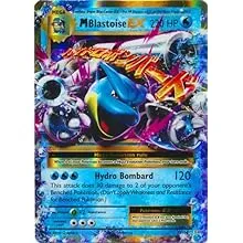 Pokemon - M/Mega-Blastoise-EX (22/108) - XY Evolutions - Holo Rare Card