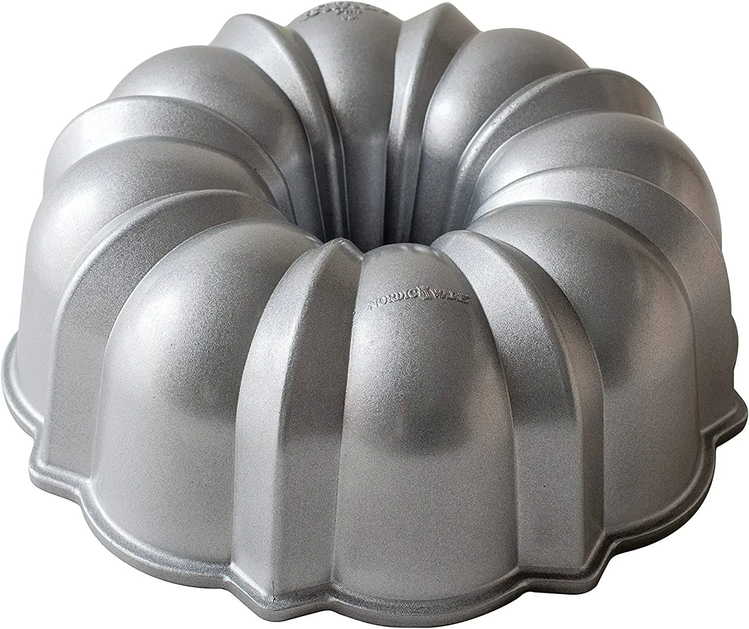 Nordic Ware Original Sparkling Silver Bundt Pan