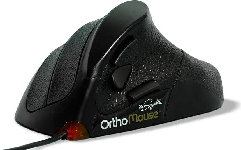 Orthovia OrthoMouse Wired Ergonomic Mouse