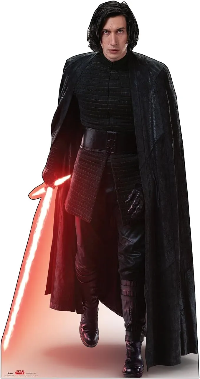 74 Star Wars&#8482; Episode VIII: The Last Jedi Kylo Ren with Helmet Life-Size Cardboard Cutout Stand-Up