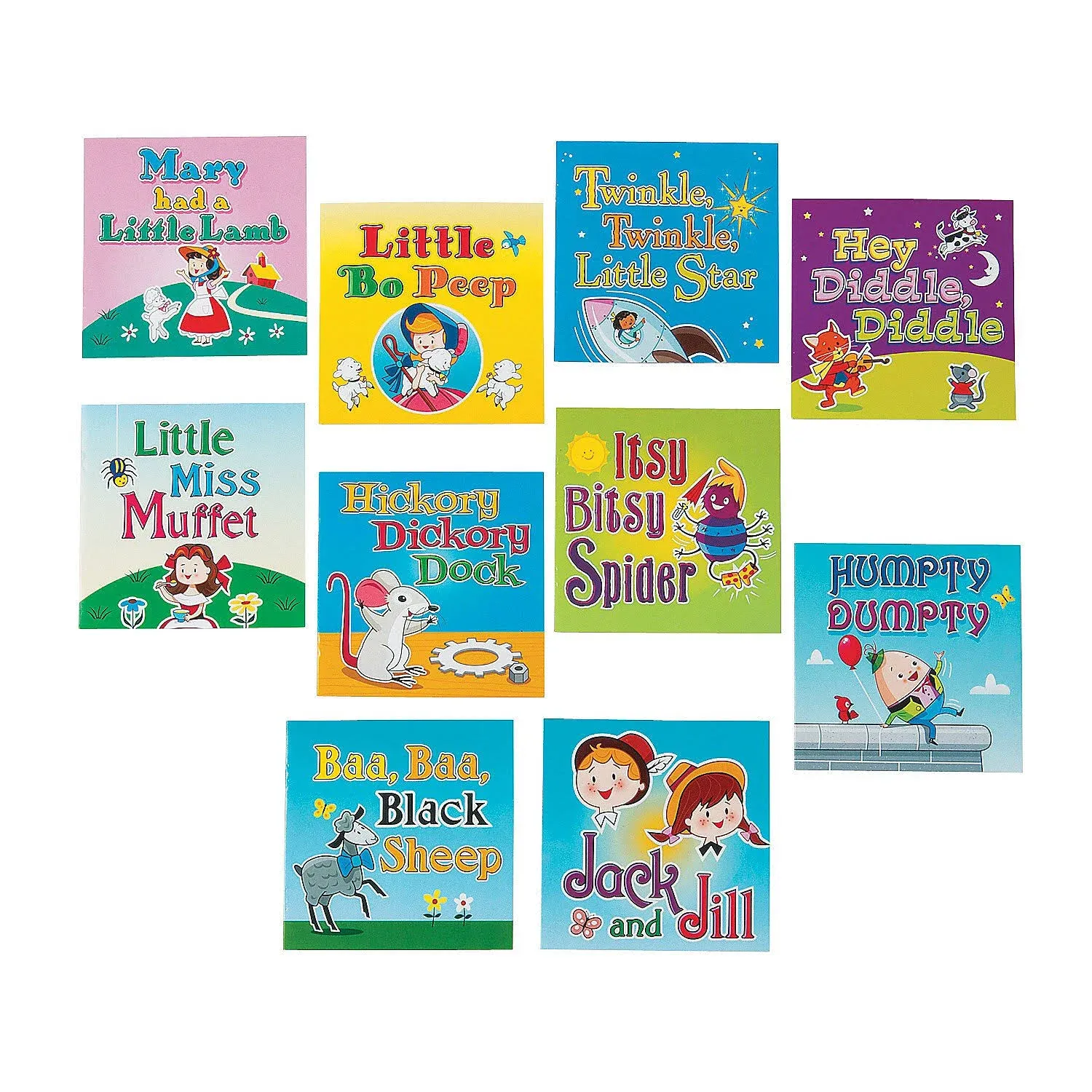 Nursery Rhyme Readers - Educational - 10 Pieces