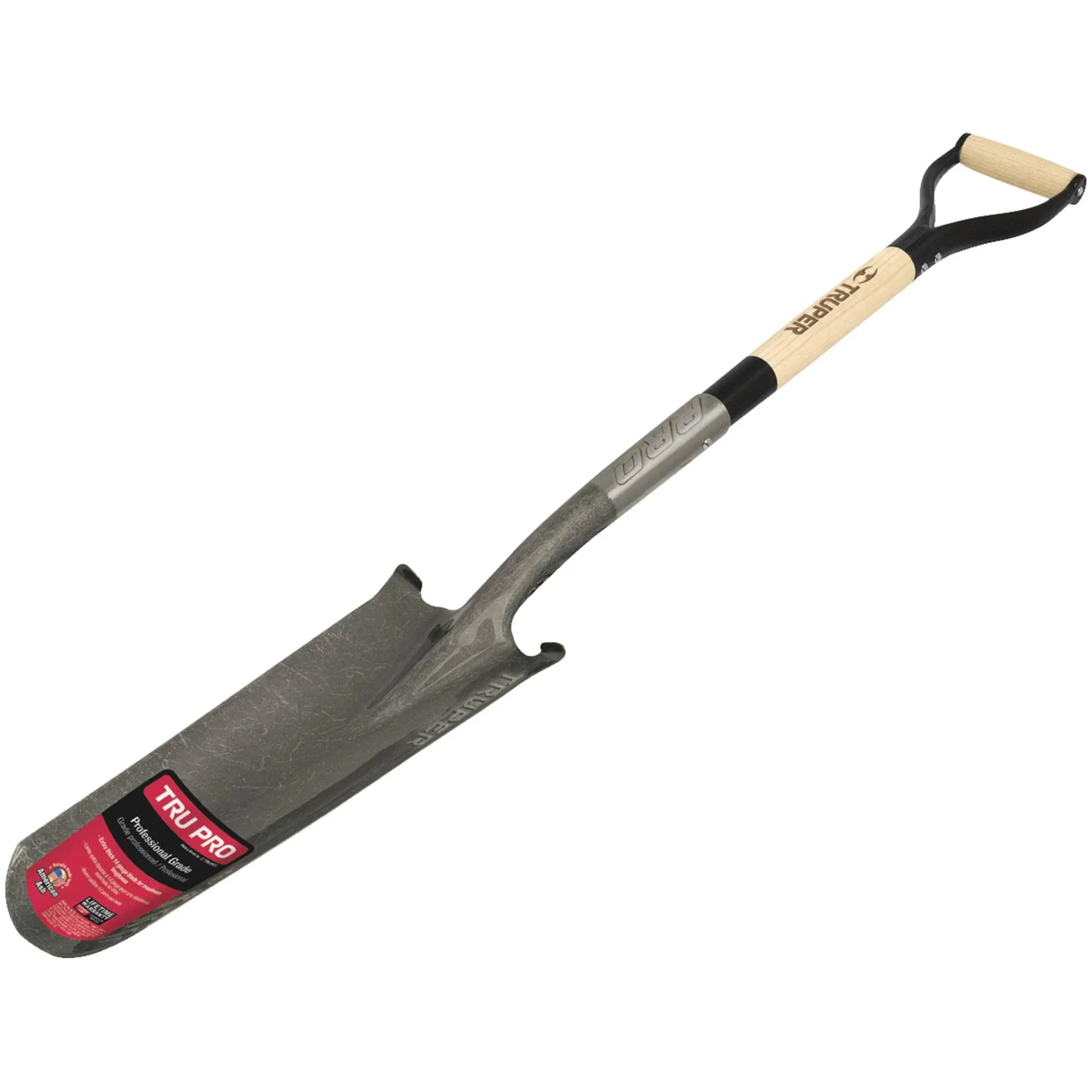 Truper 31253 Tru Pro 16-Inch Drain Spade with D-Handle