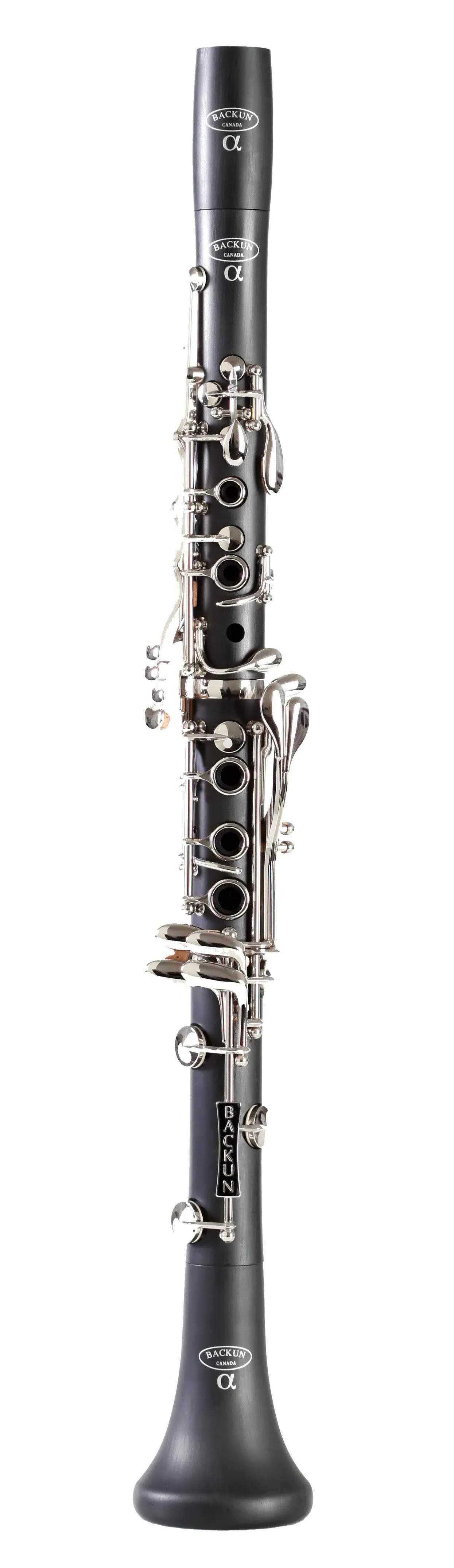 Backun Alpha Bb Clarinet Silver Keys