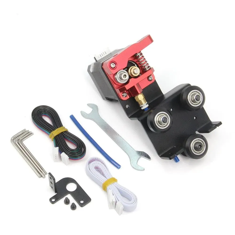 Zeberoxyz Direct Drive Plate Extruder with Pulleys Support Kit with Stepper Motor ...