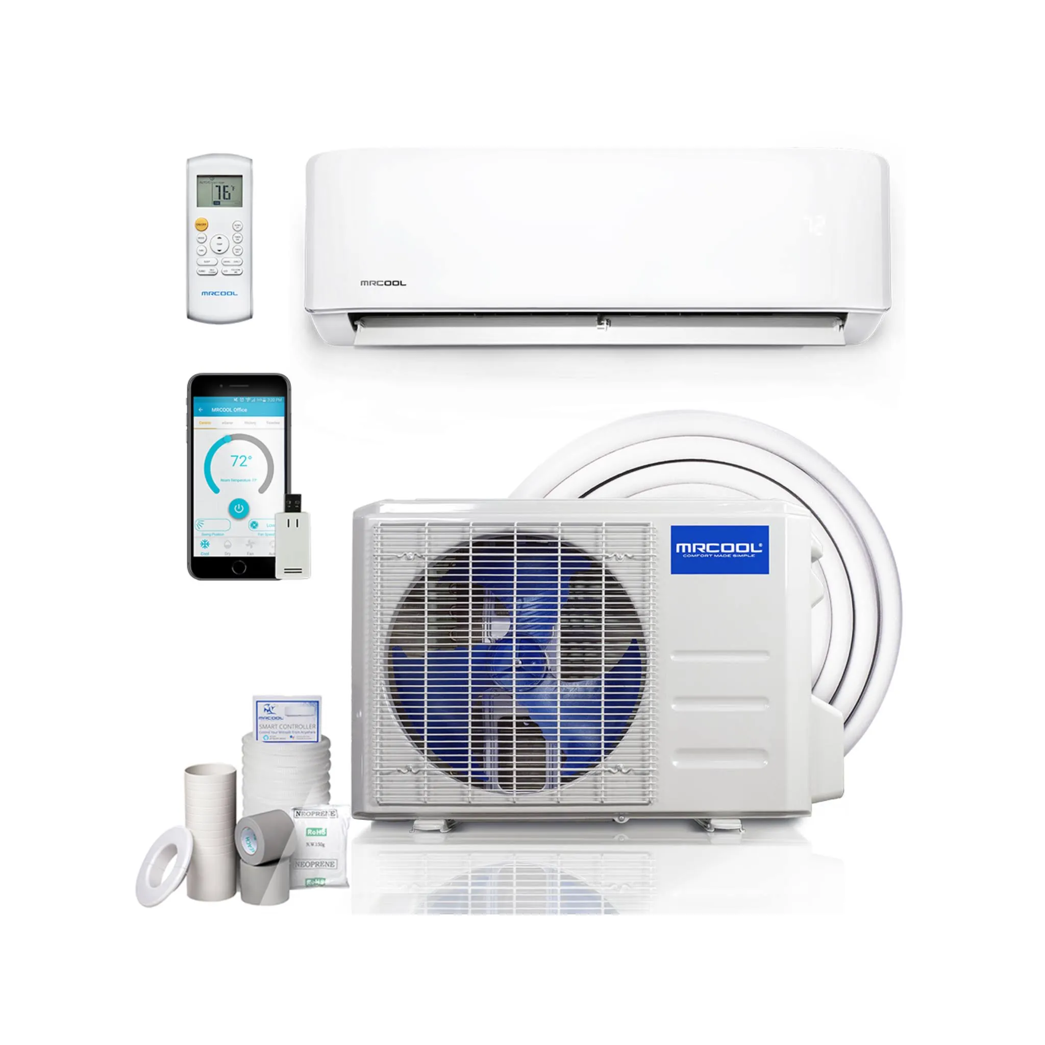 MRCOOL Advantage 3rd Gen 12,000 BTU 1 Ton Ductless Mini Split Air Conditioner and Heat Pump