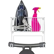 Ironing Board Holder Wall Mount Ironing Caddy with Iron Storage for Wall Door