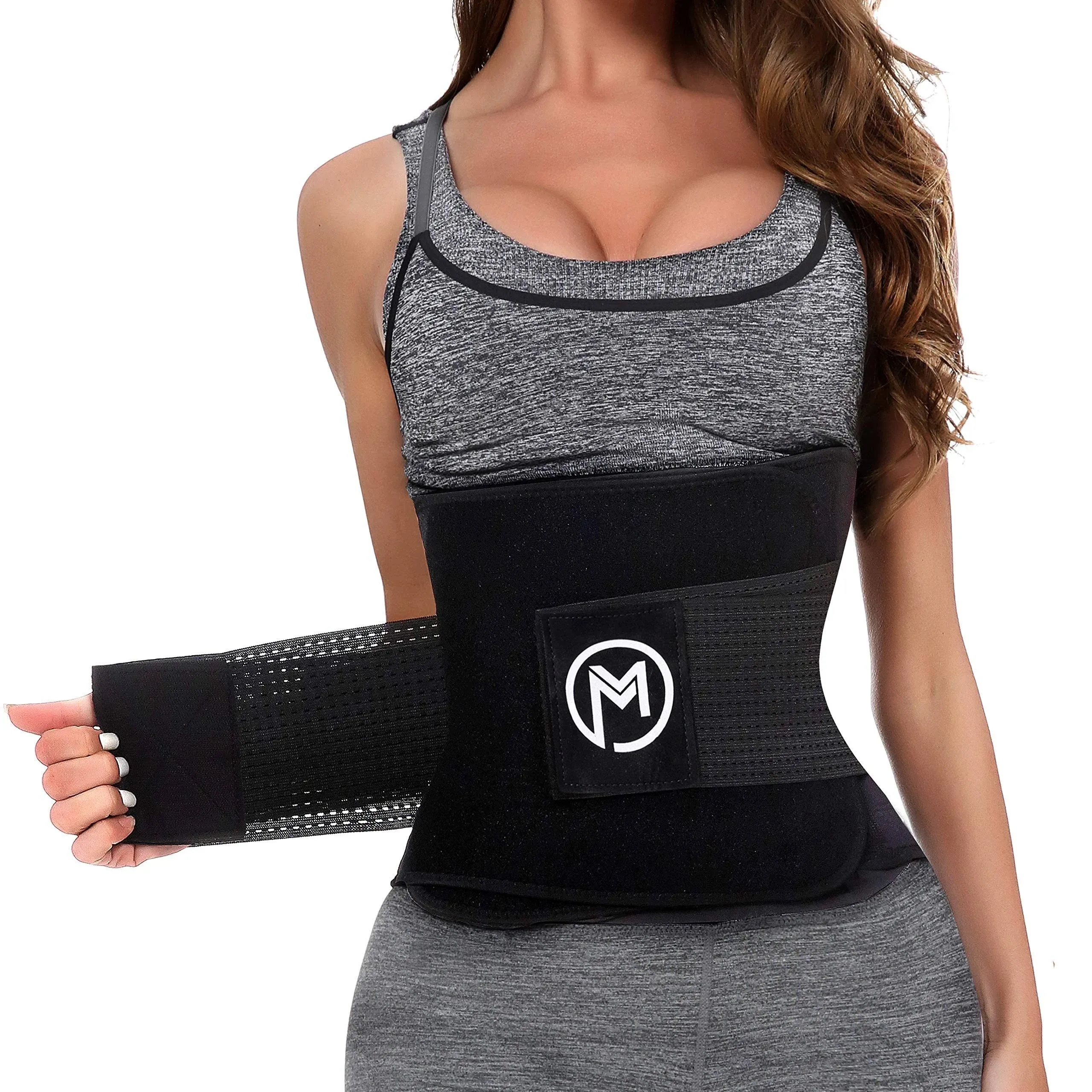 Mermaid's Mystery Waist Trainer for Women Weight Loss Trimmer Belt Sport Sweat ...