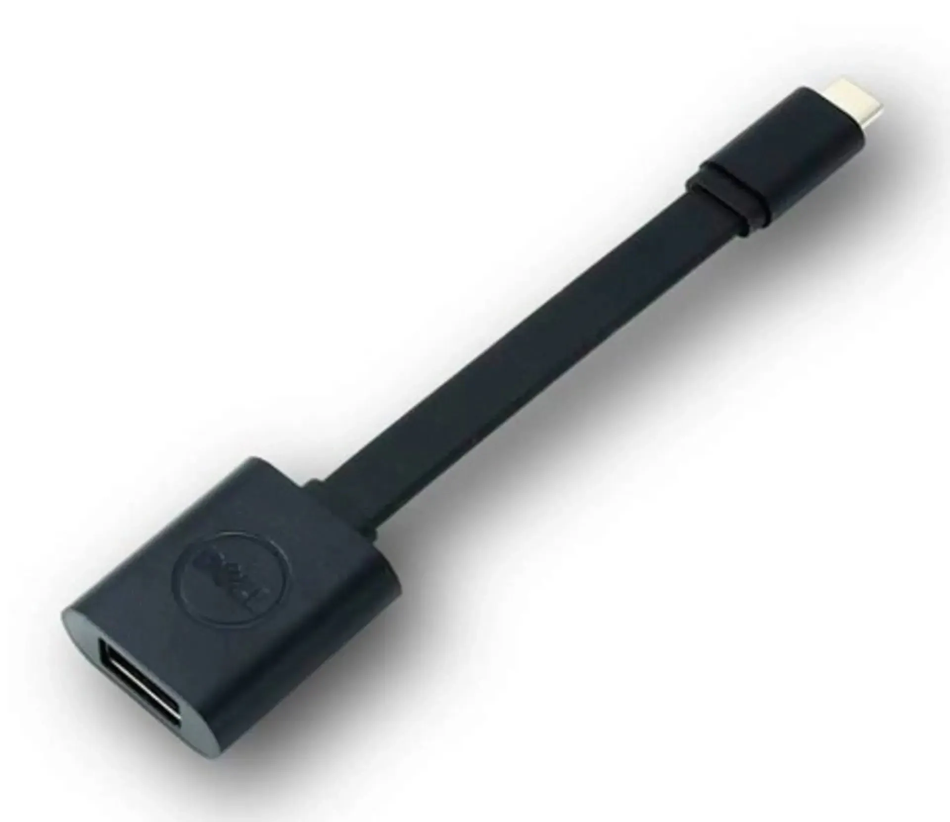 DELL DBQBJBC054 USB-C MALE TO USB-A 3.0 FEMALE DONGLE ADAPTER CABLE BLACK 0F382X