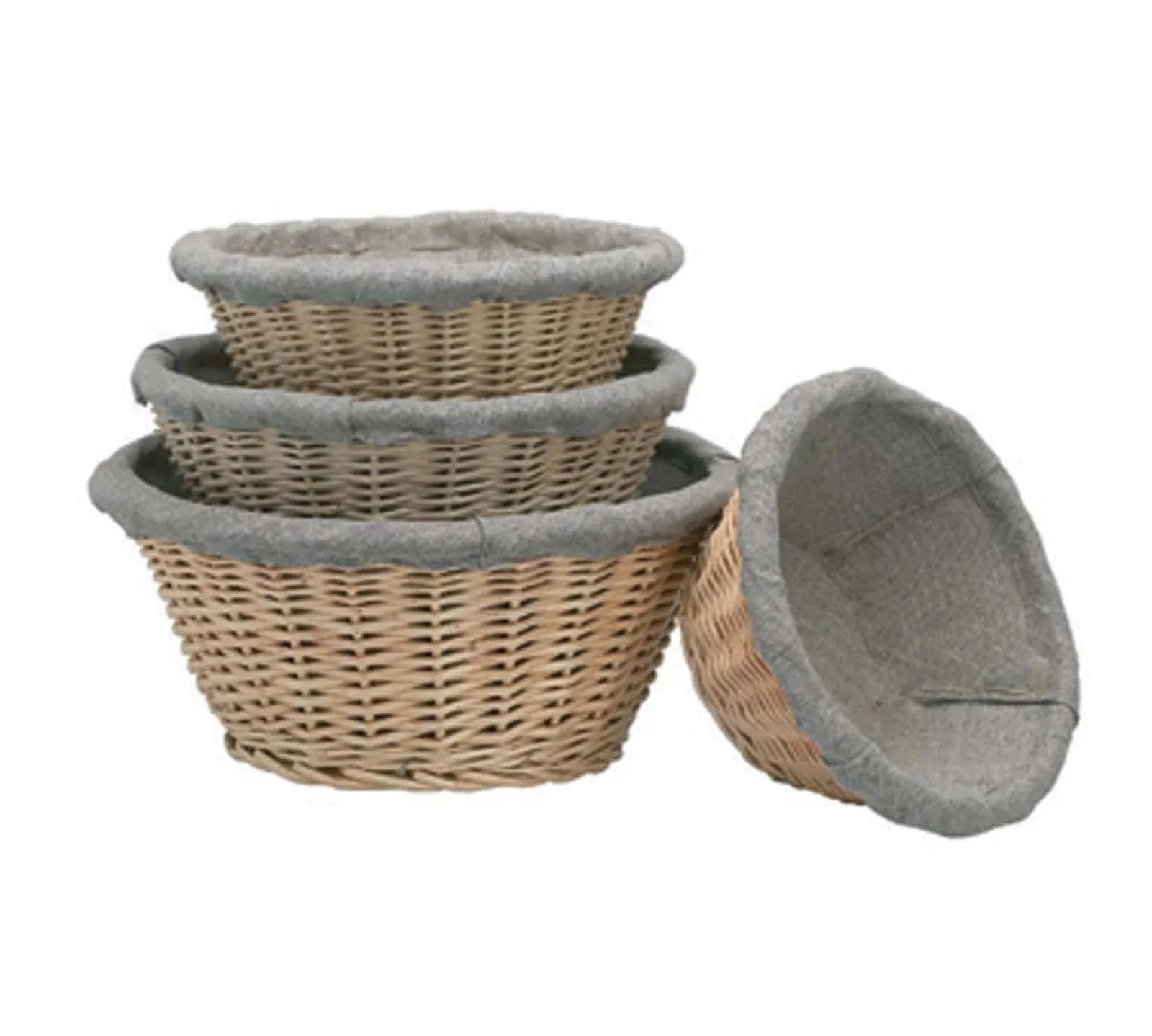 Matfer 10 5/8 Inch Banneton Line Lined Basket