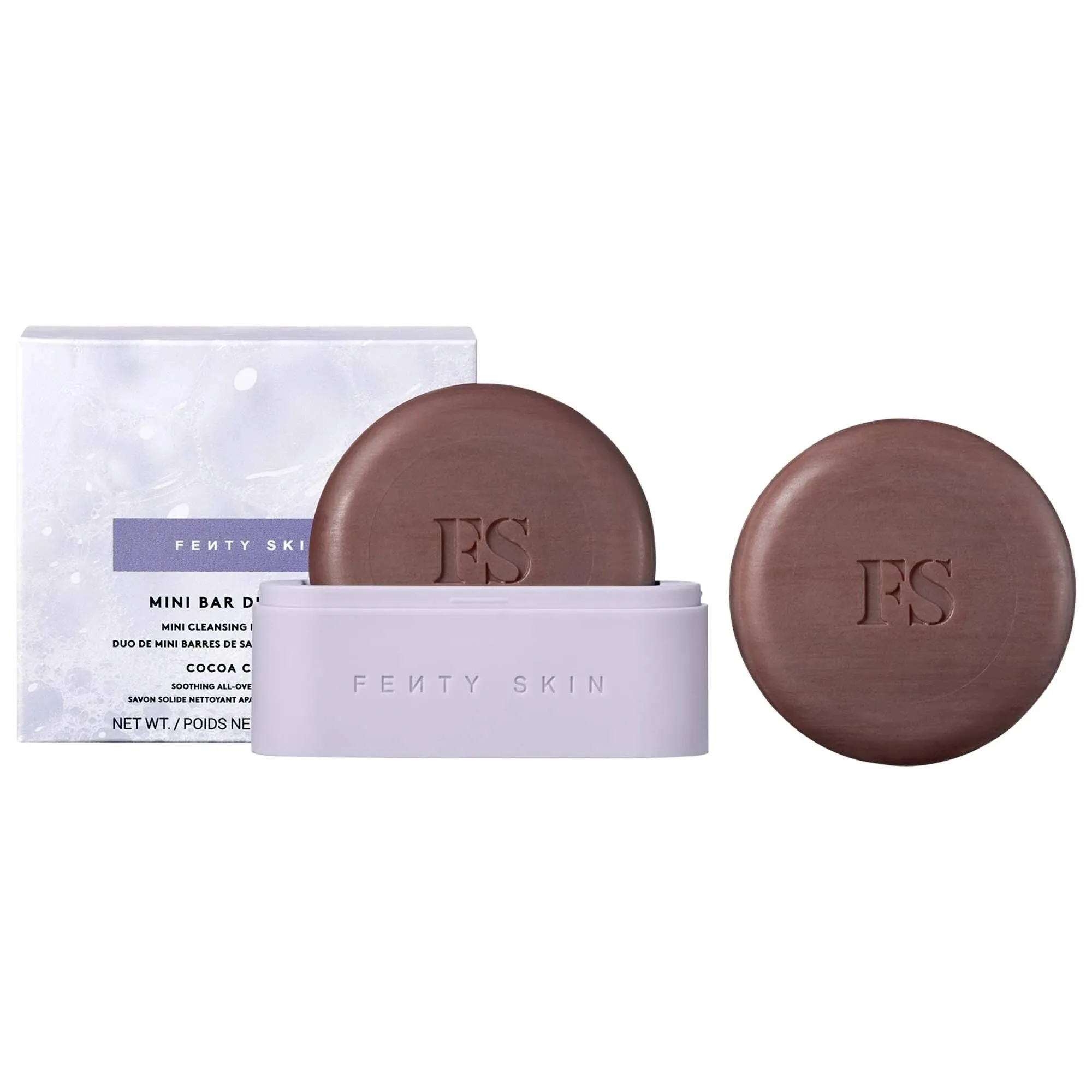 Fenty Mini Cleansing Bar Duo + Case