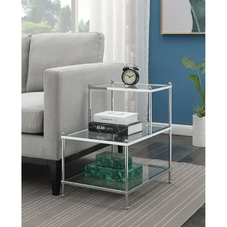 Royal Crest 3 Tier Step End Table