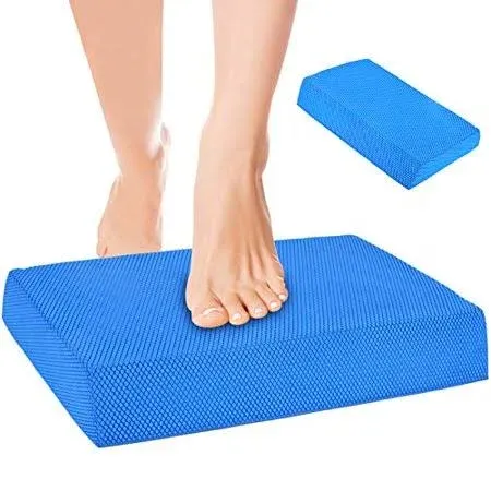 Balance Pad, Small Balance Board Foam Pads, Yoga Mat Board Physical Therapy Pads, Knee Cushioned Boards Mat for Balancing Exercises, Women Kid Fitness Training Yoga Mats, Training Pads 12X9.4X2.4 inch