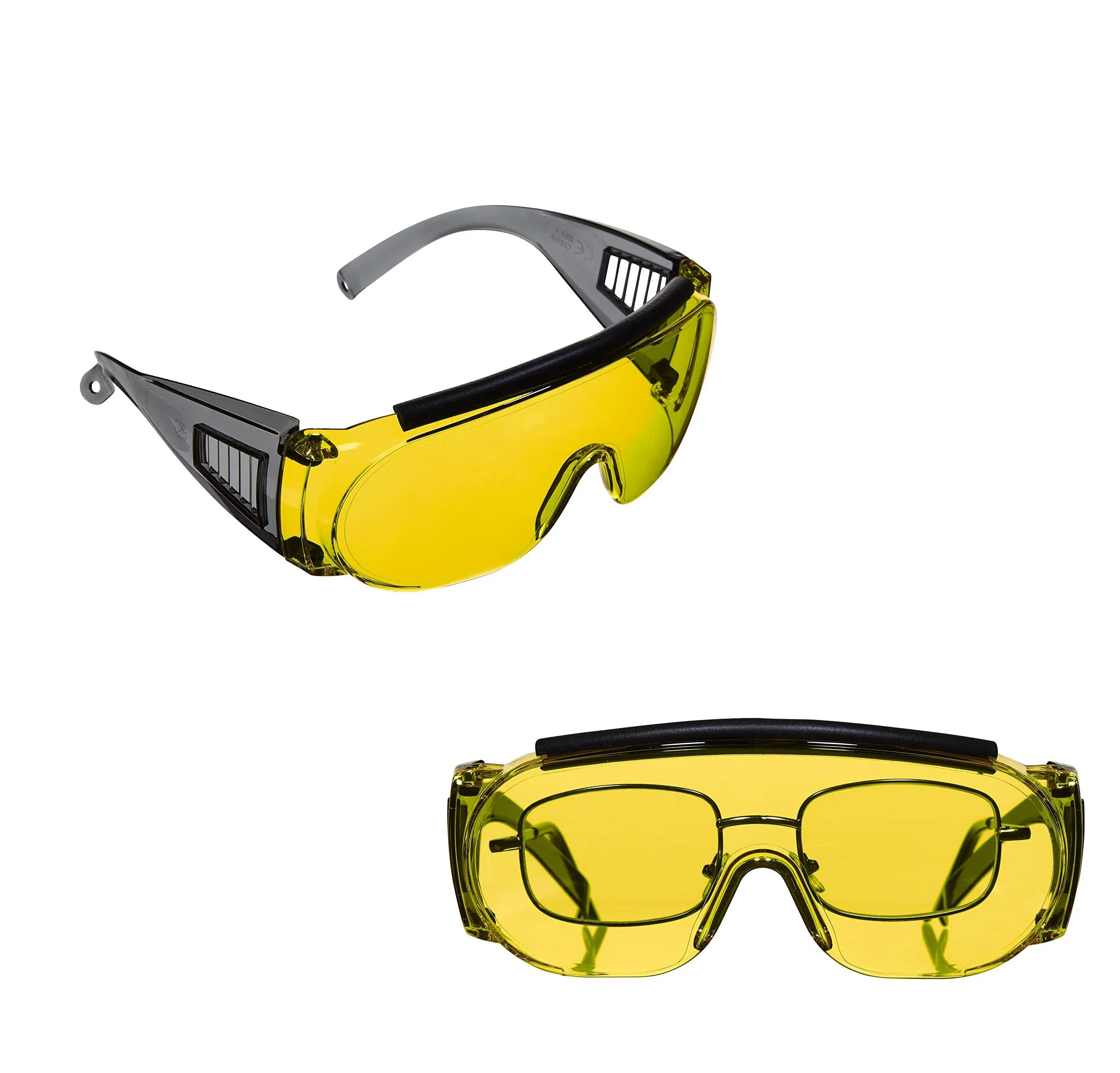 Allen 2170 Fit-Over Shooting Glasses Yelllow