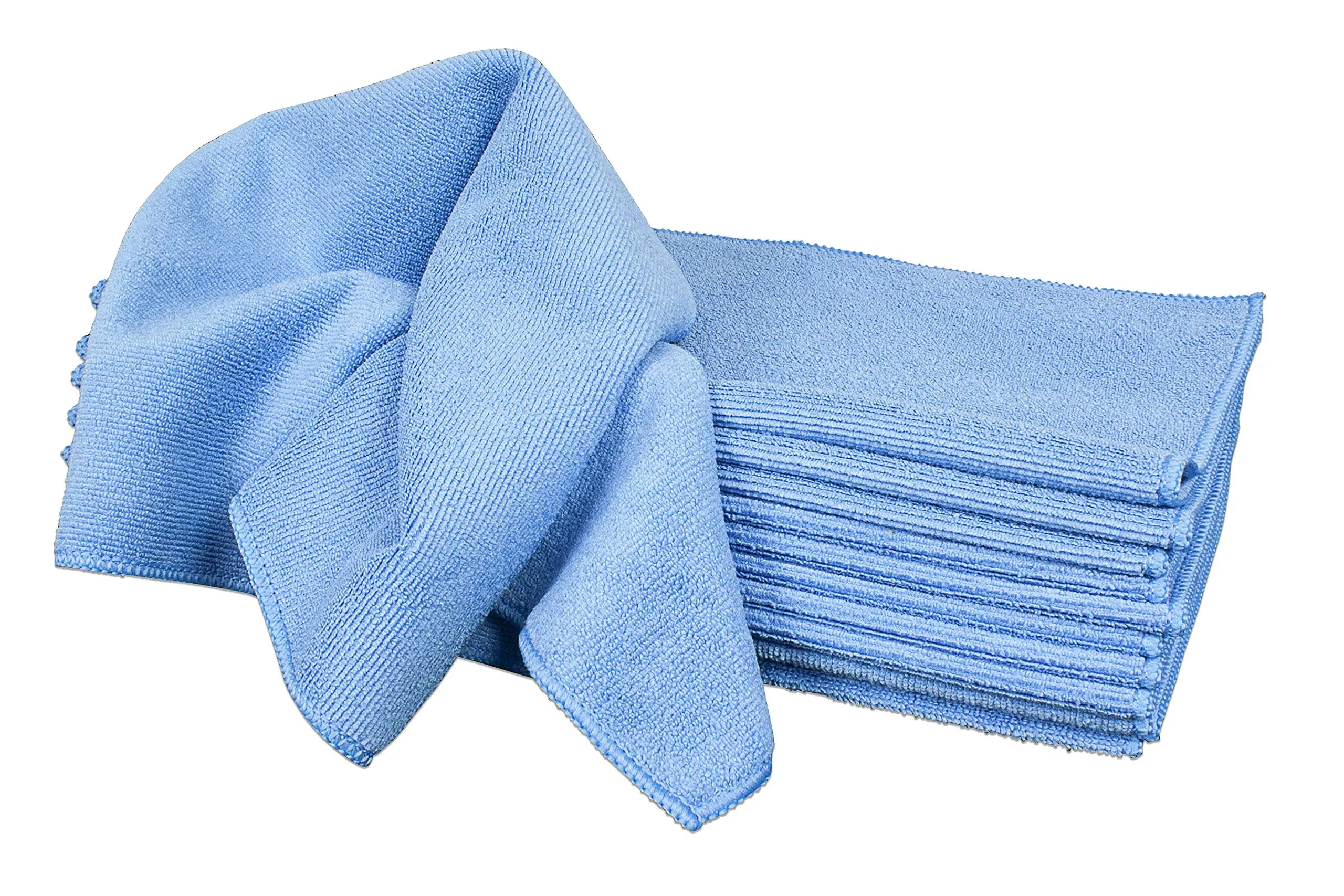 Detailer's Preference Premium Cleaning Microfiber Towels, 350 GSM, 16 x 16 Inches ...