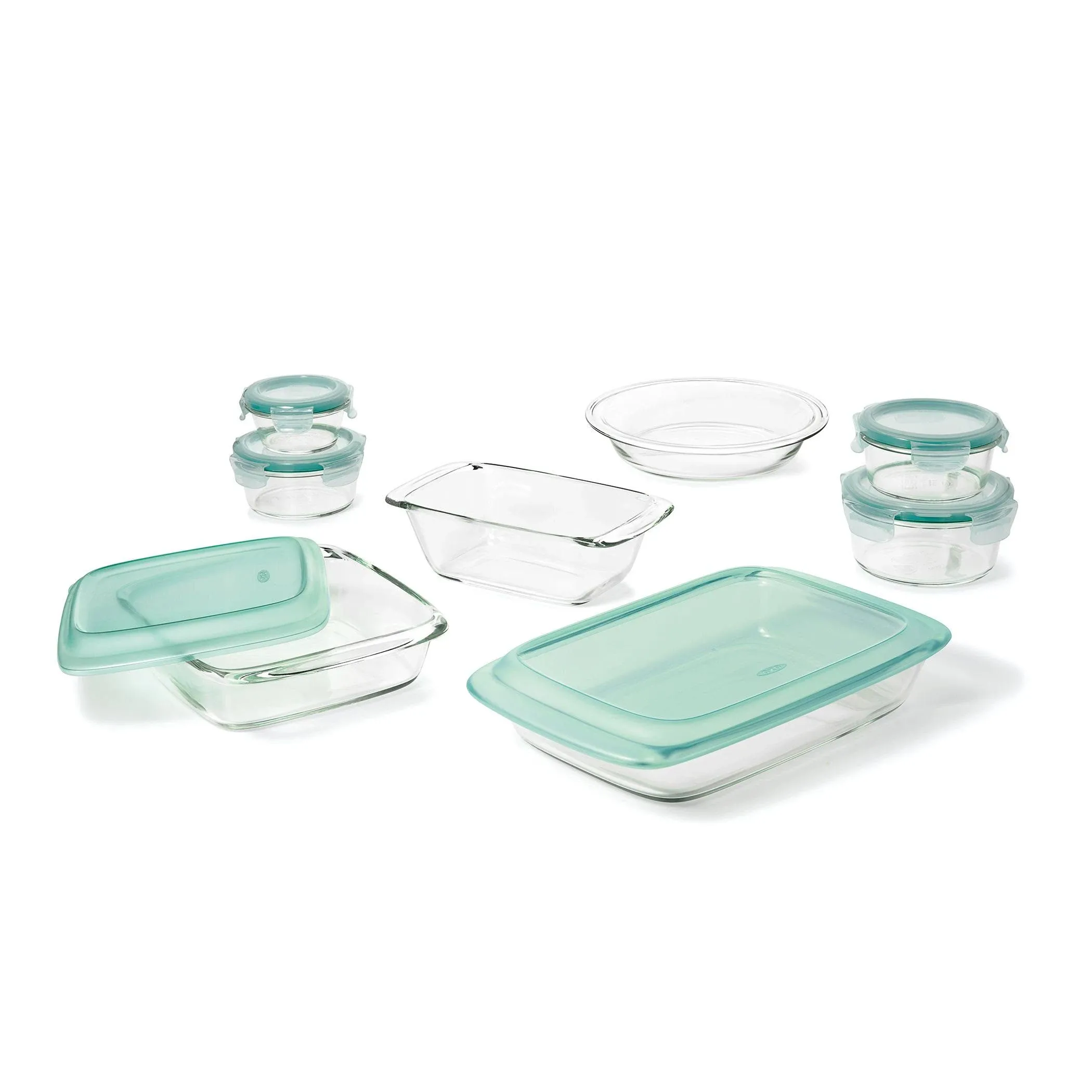 OXO Good Grips 14 Pc Glass Bake, Serve &amp; Store Set