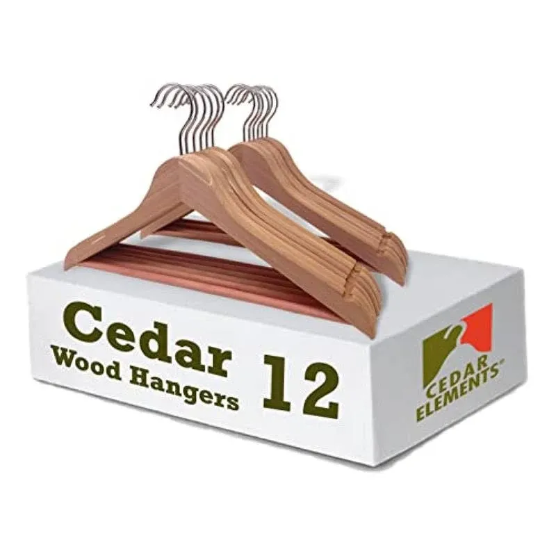 Cedar Elements Cedar Hangers 12 Pack