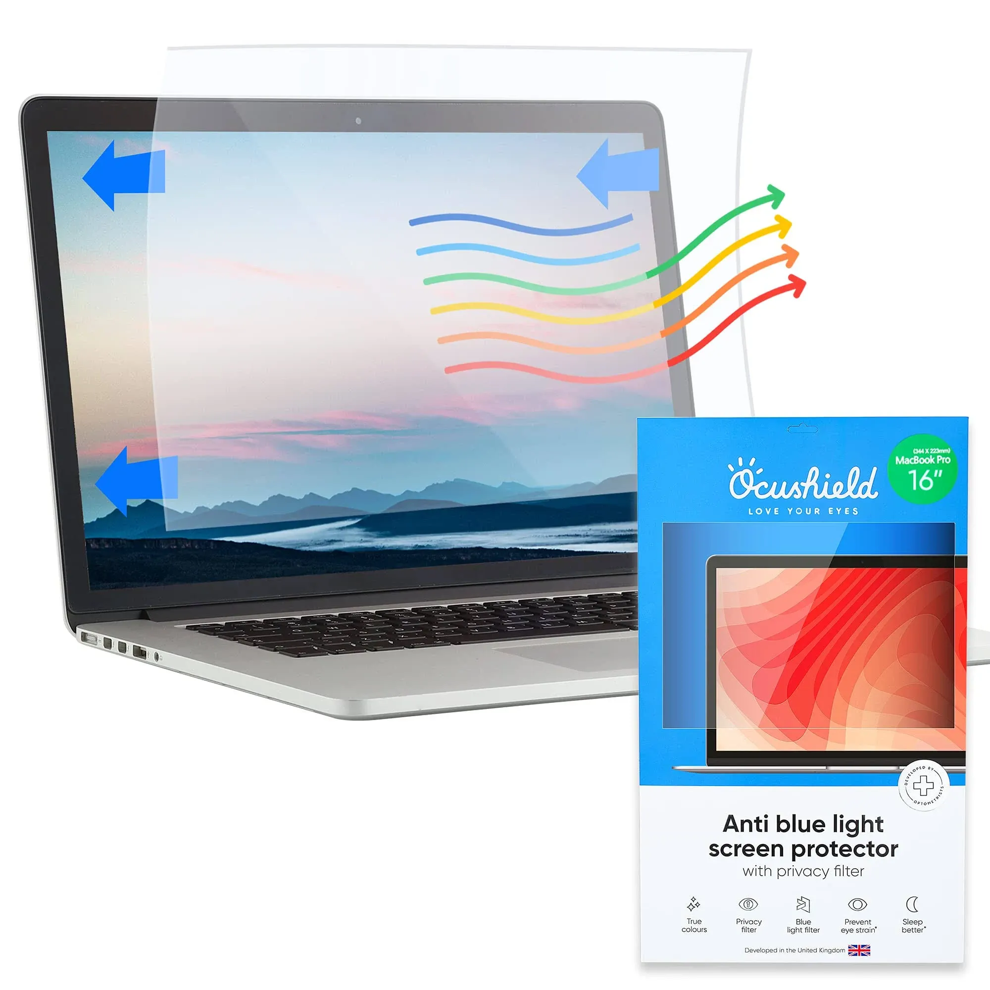 Ocushield Anti Blue Light Screen Protector for 13" MacBook Air