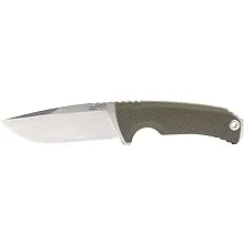 SOG Tellus FX Full-Sized Fixed Blade Knives 4.2" Full-Tang CRYO 440C Steel Blade GRN Handle UMS Compatible Sheath