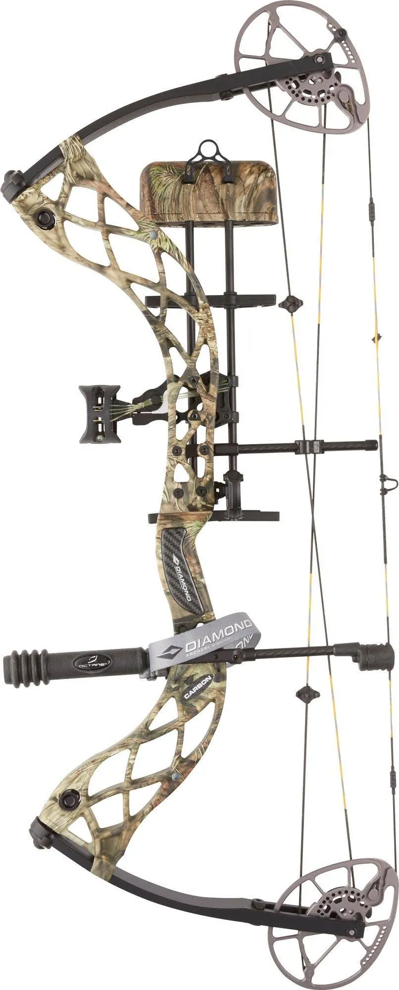 Diamond Deploy SB 70lbs Right Hand Mossy Oak Break-Up Country Compound Bow - RAK Package