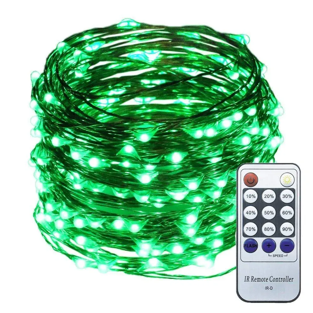 ER Chen 66ft LED String Lights,200 LED Fairy Starry Lights on 20m Copper Wire ...