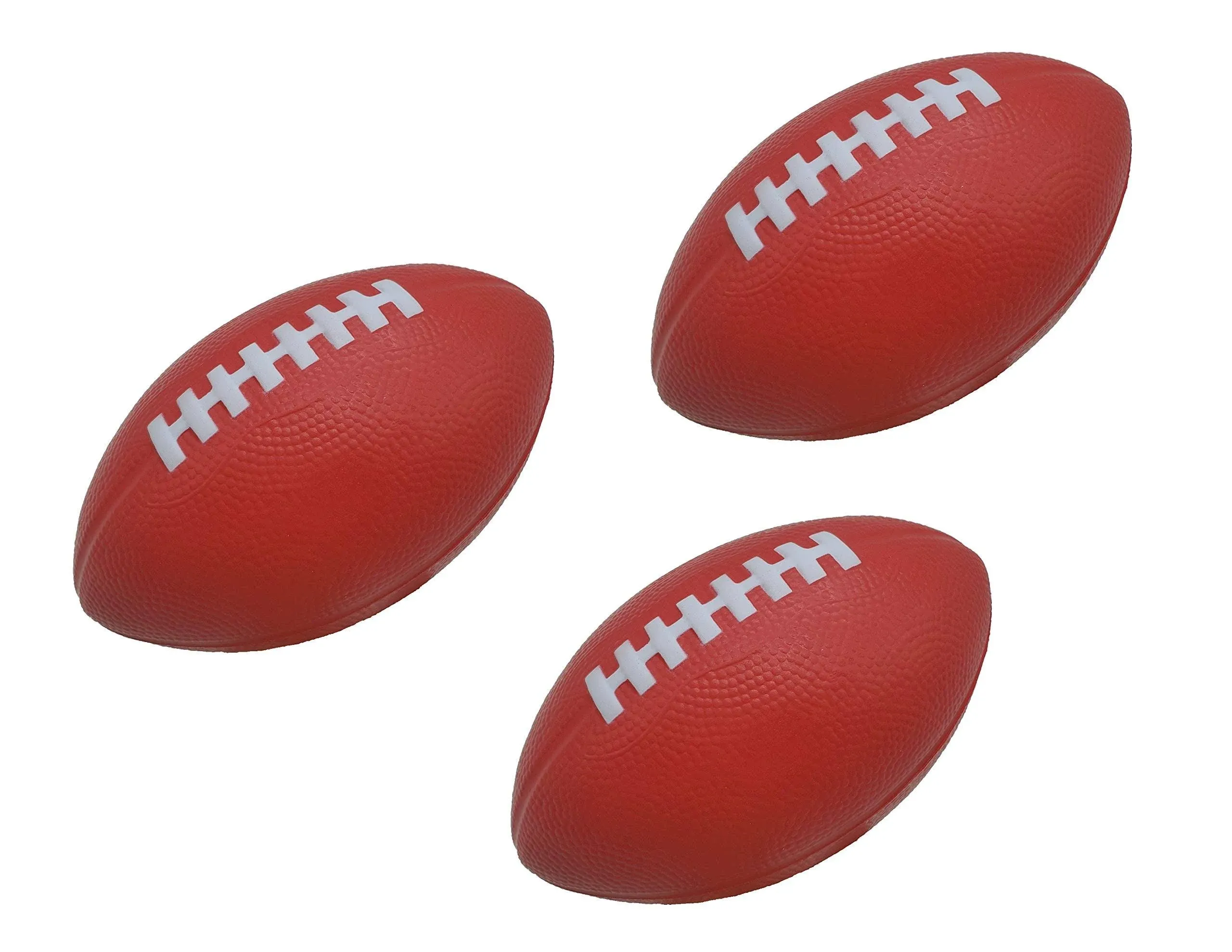 Foam Football - 7.25” Kids Football - Soft Small Footballs for Kids – Toddler...