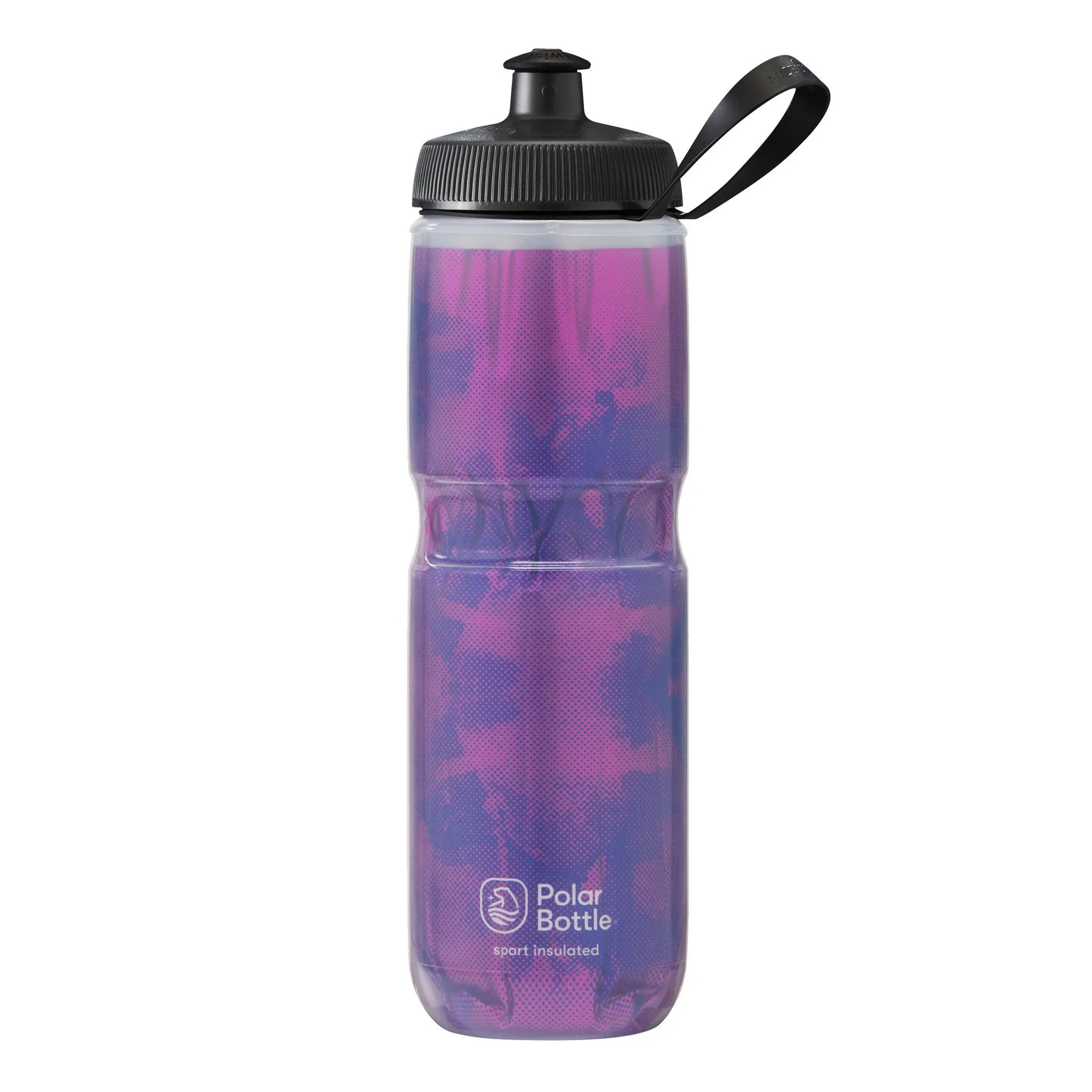 Polar Bottle Sport Insulated Water Bottle - Leak Proof Water Bottles Keep Water Cooler 2X Longer Than a Regular Reusable Water Bottle -BPA-Free, Sport & Bike Squeeze Bottle with Handle