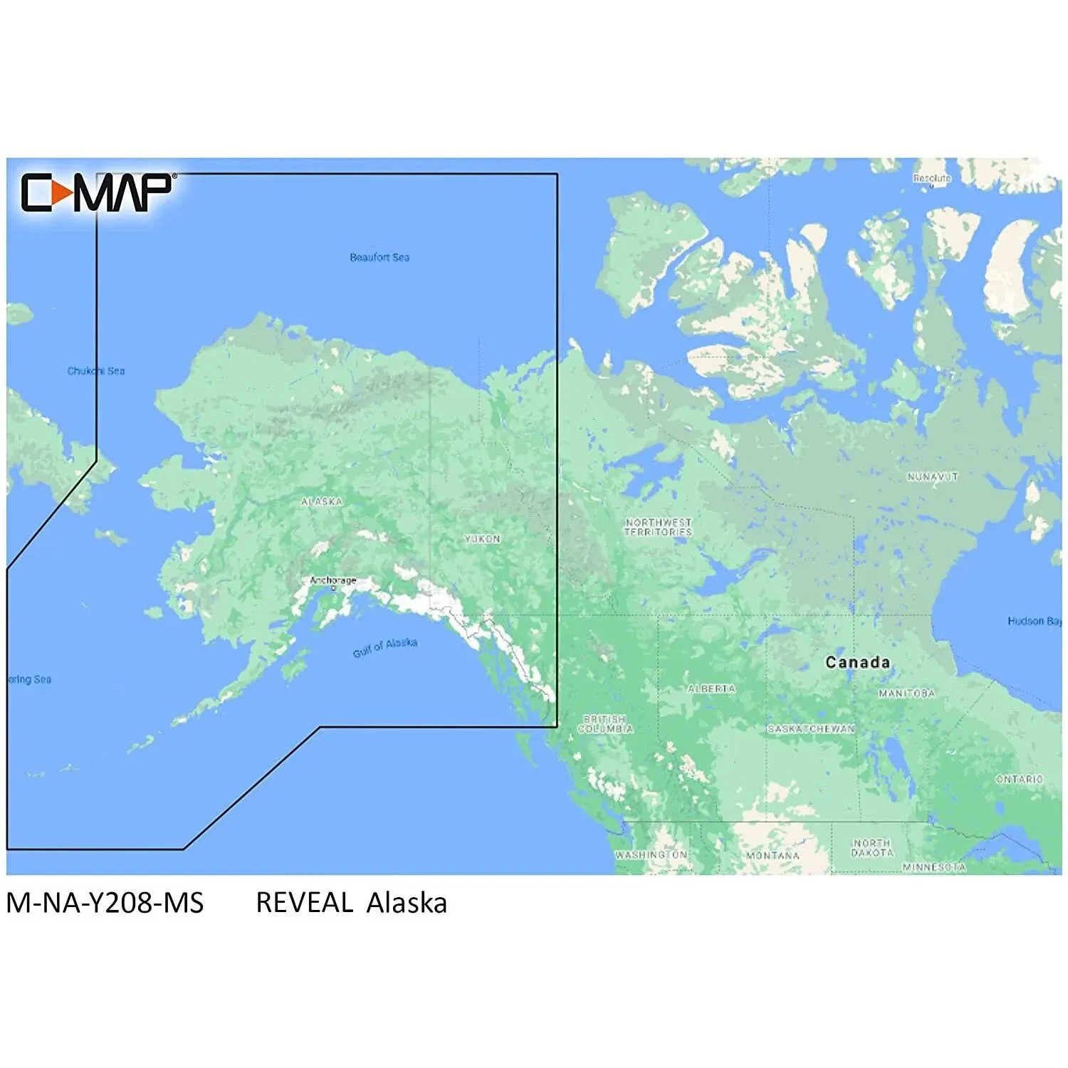 C-MAP Reveal Coastal - Alaska