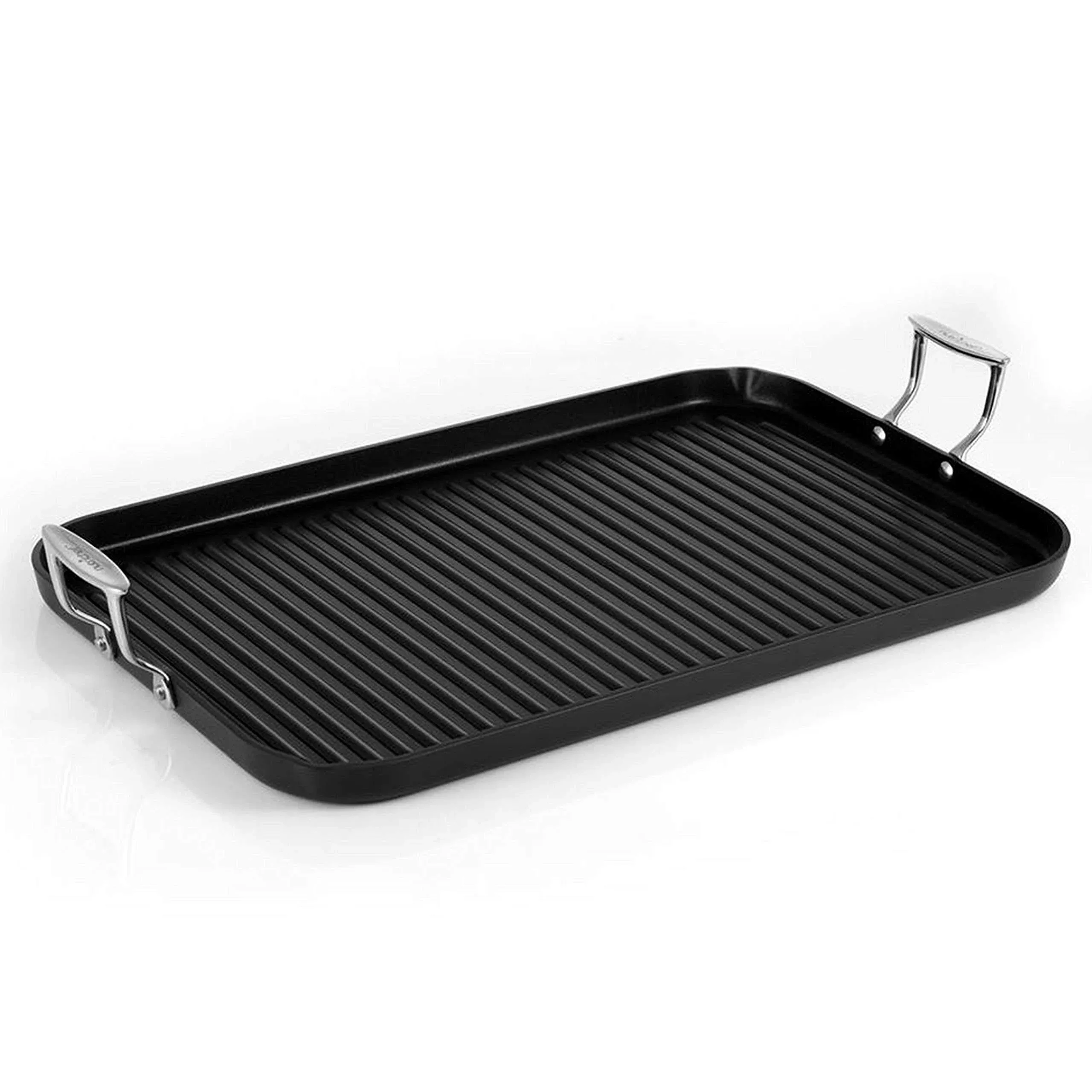 Nutrichef Nonstick Stove Top Grill Pan - PTFE/PFOA/PFOS Free Need Two Burners 20 ...