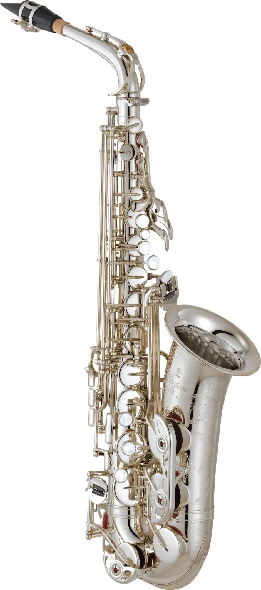 Yamaha YAS-82ZII Custom Z Alto Saxophone - Silver Plated