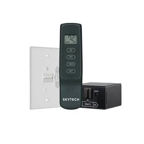 Skytech 1001T/LCD Timer Fireplace Remote Control