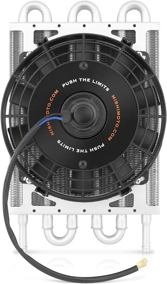 Mishimoto MMOC-F Heavy Duty Automatic Transmission Cooler with Electric Fan