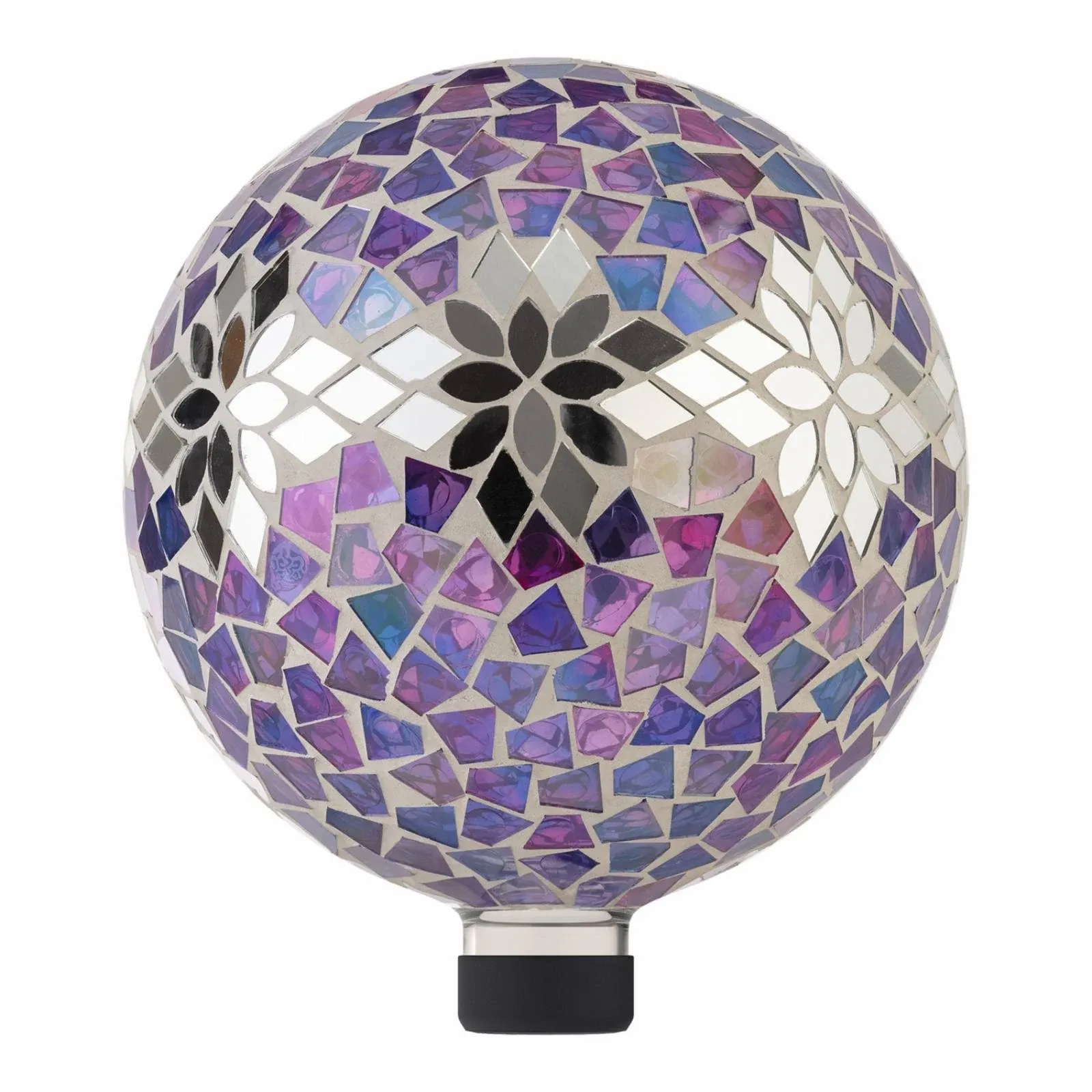 Alpine Corporation Sun and Moon Mosaic Glass Gazing Globe