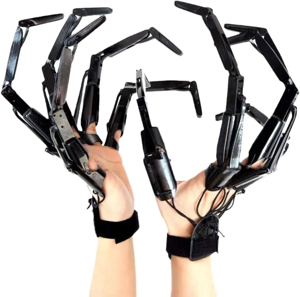 Halloween Articulated Fingers, 3D Printed Articulated Finger Extensions Fits All ...