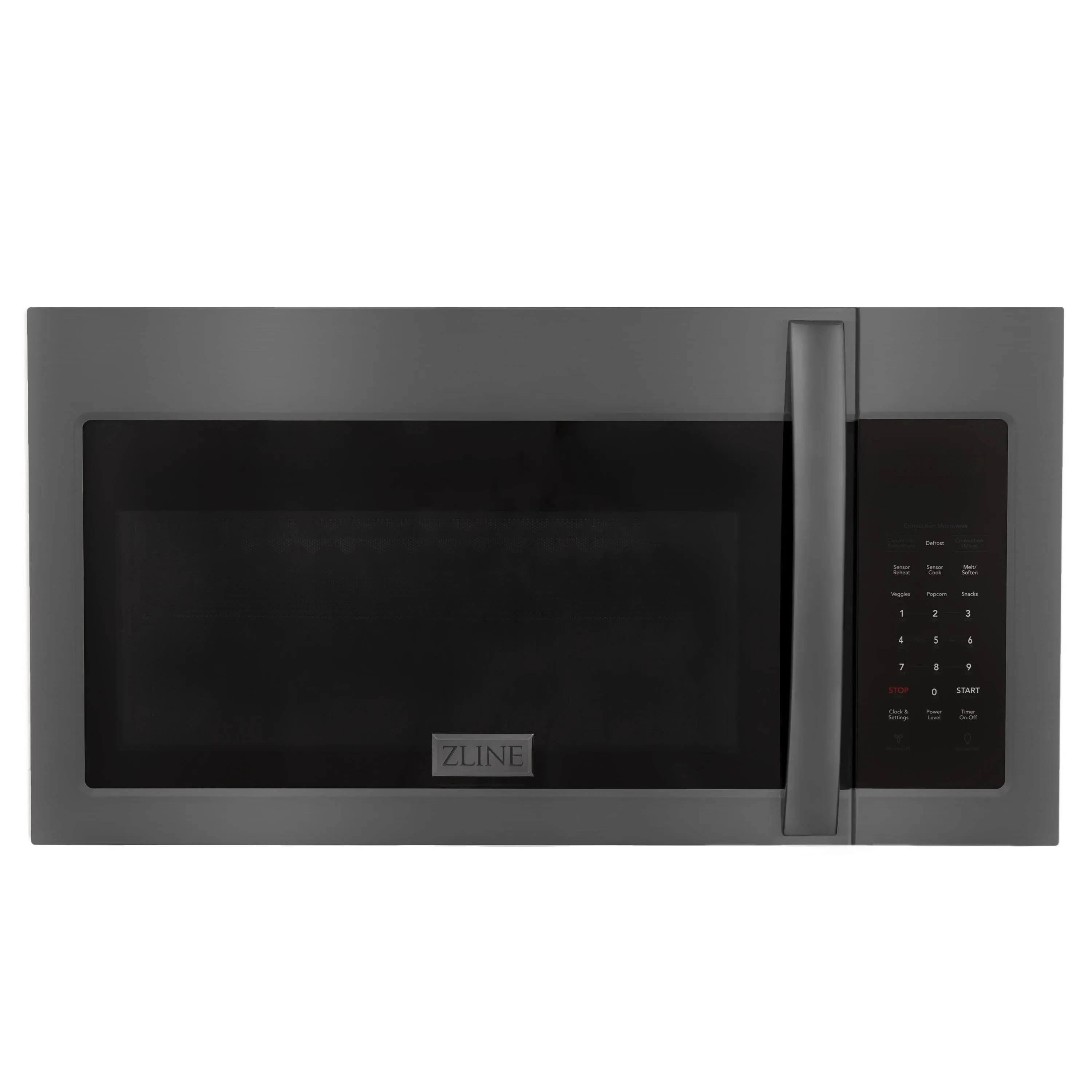 ZLINE Over The Range Convection Microwave Oven in DuraSnow Stainless Steel with Traditional Handle and Sensor Cooking