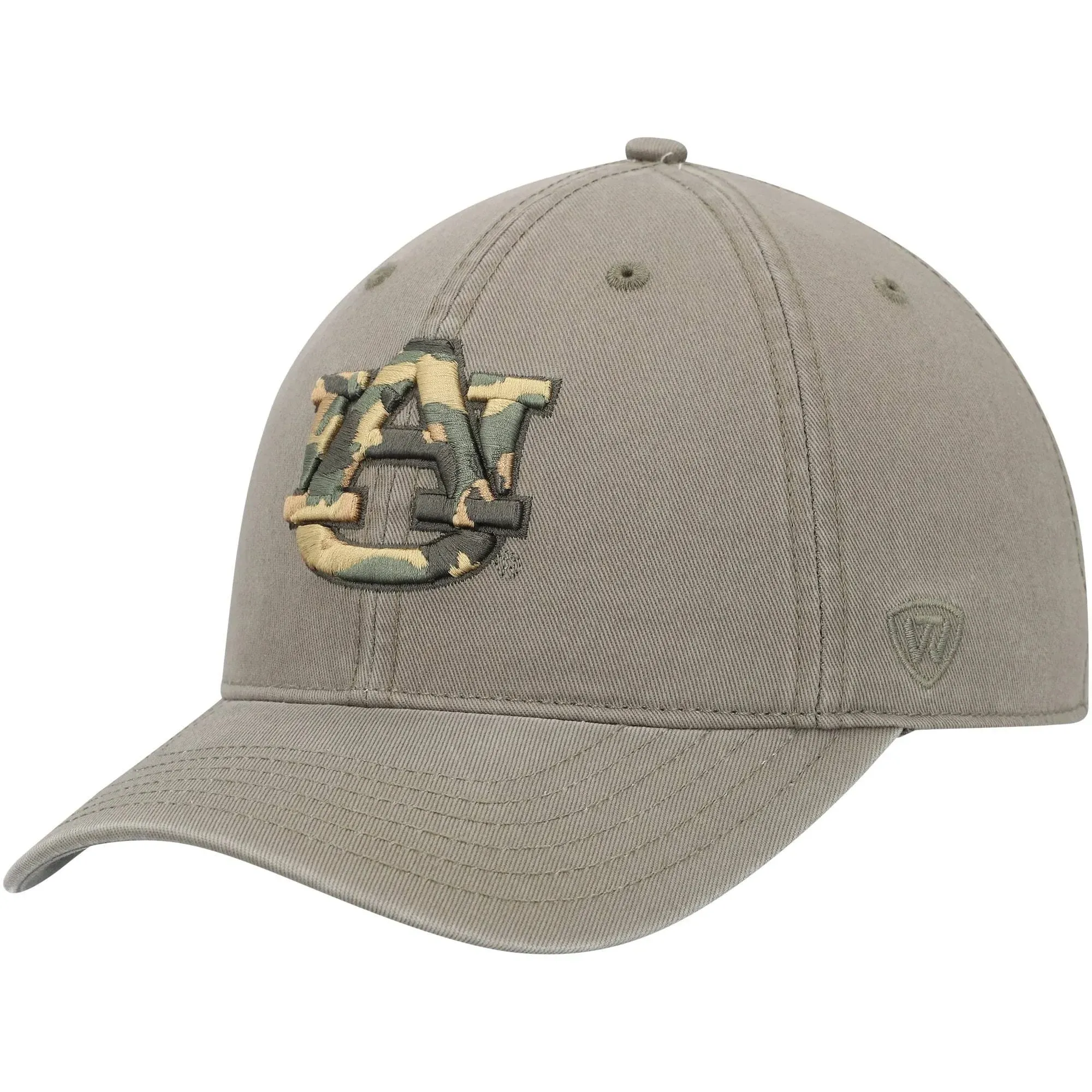 Olive Auburn Tigers Oht Military Appreciation Unit Adjustable Hat