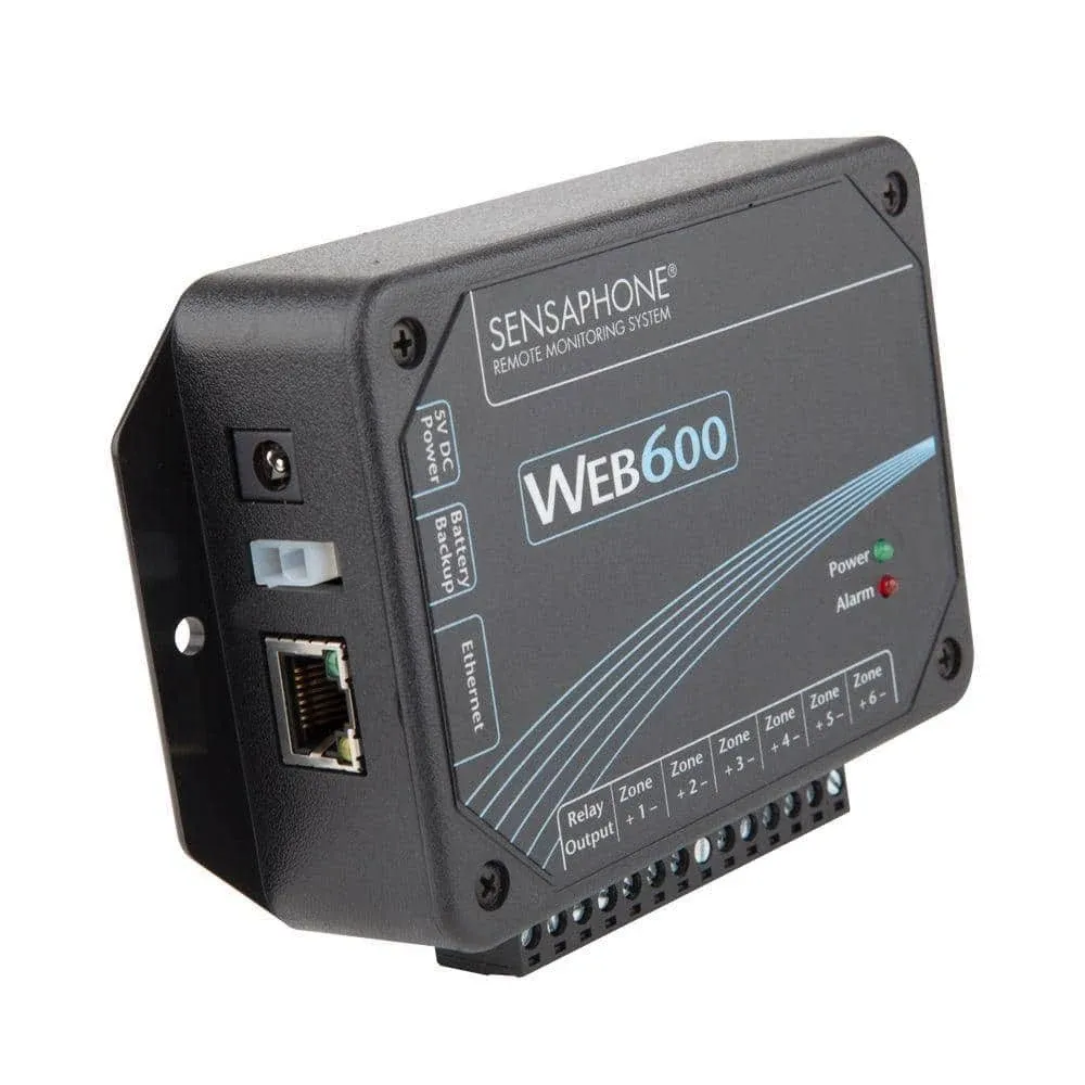 Sensaphone Web600 Web-Based Monitoring & Alarm