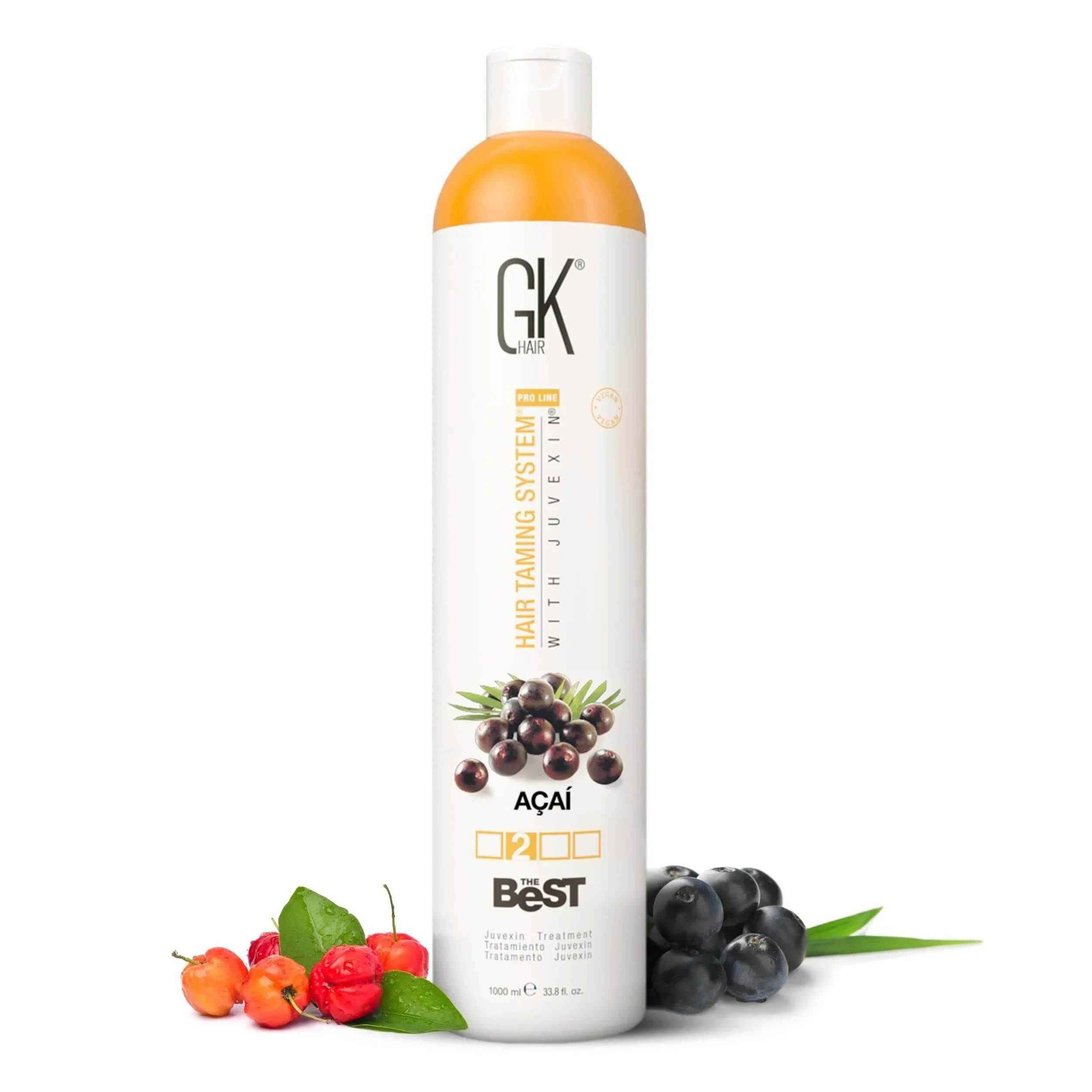 GK Hair 33.8 oz Pro Line Hair Taming System with Juvexin Acai The Best Juvexin Treatment