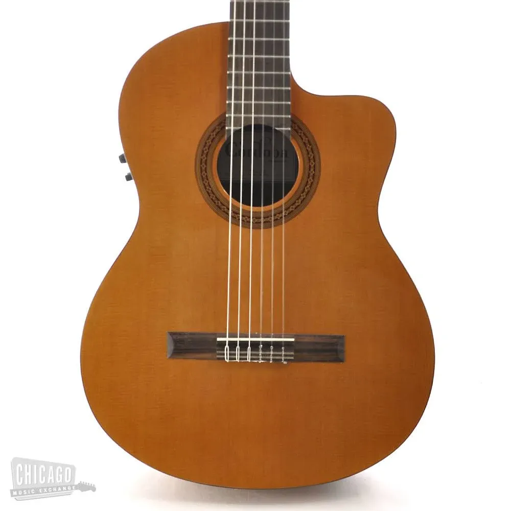 Cordoba C5 CD Lefty Classical Acoustic Nylon String Guitar, Iberia Series