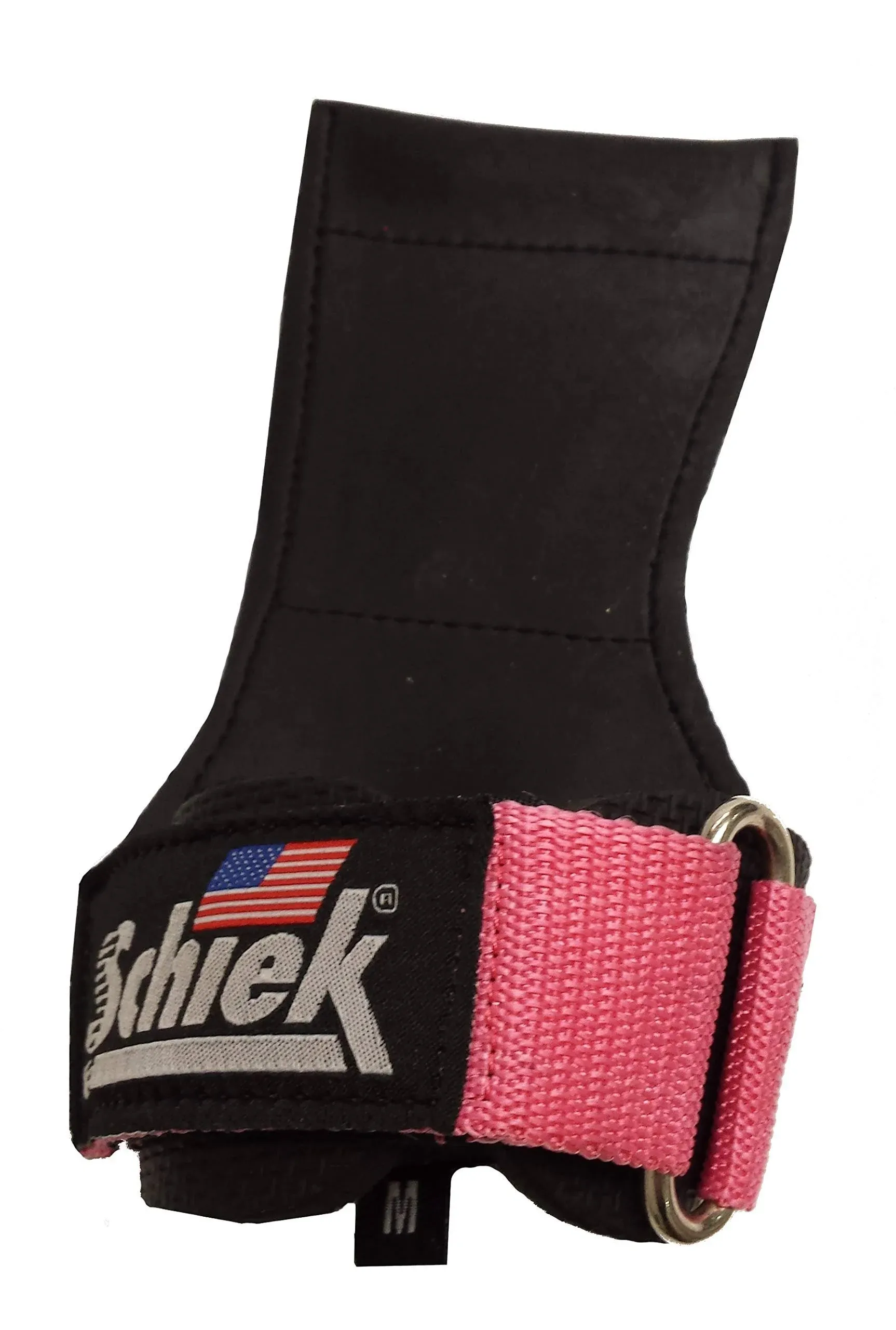 Schiek Sports Model 1900 Ultimate Grip Weight Lifting Straps - Red