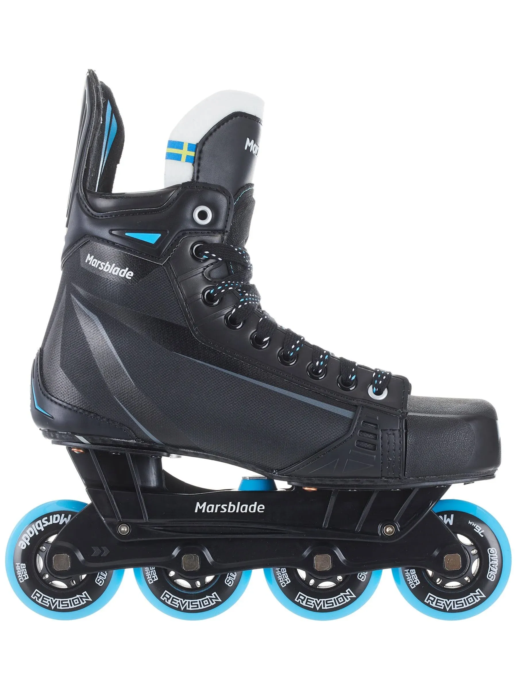 O1 Kraft Team | Off-Ice Roller Skates | Simulates Ice Skating | Patented Rocker Technology | Improve Your Ice Hockey Skills | Senior Skate Sizes |