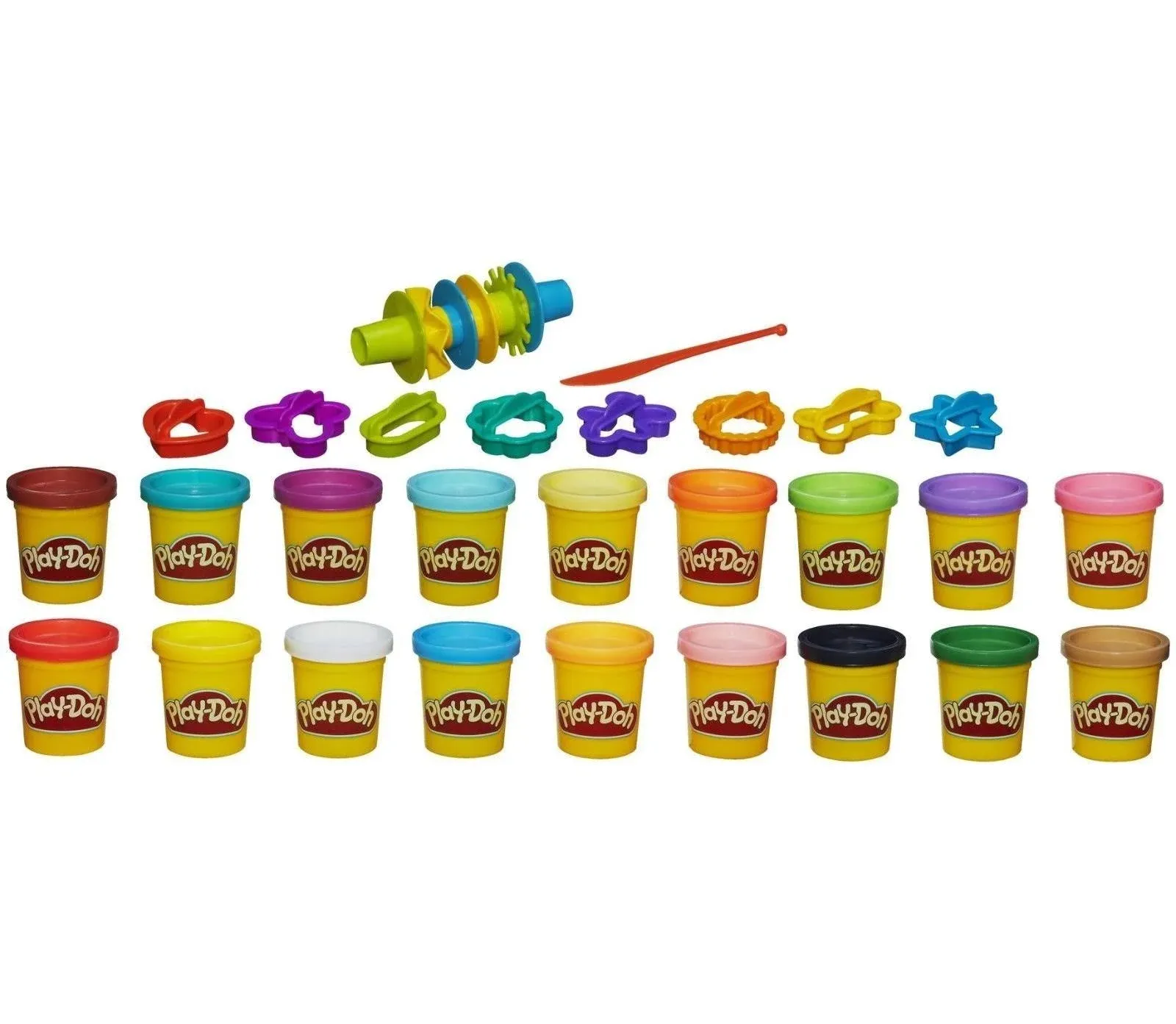 Play-doh Super Color Kit, 18 Fun Colors, 16 Tools and Accessories    