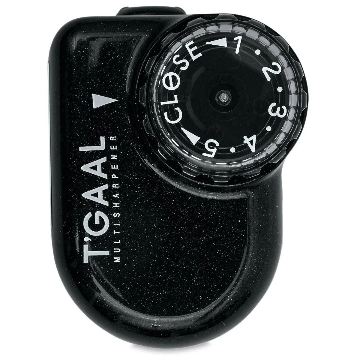 Kutsuwa STAD Angle Adjustable Pencil Sharpener T'GAAL, Black (RS017BK)