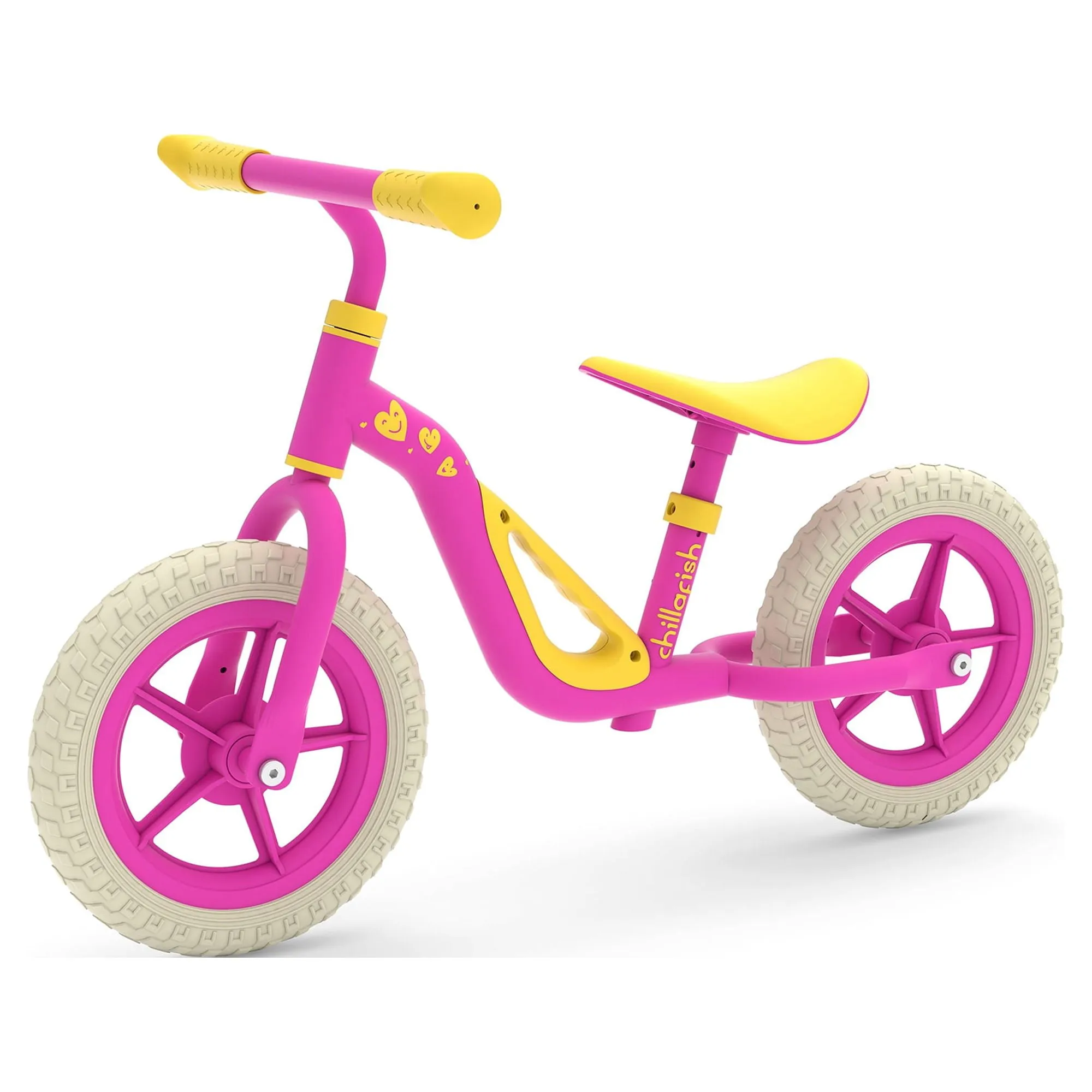 Chillafish Charlie 10" Kids' Balance Bike - Silver