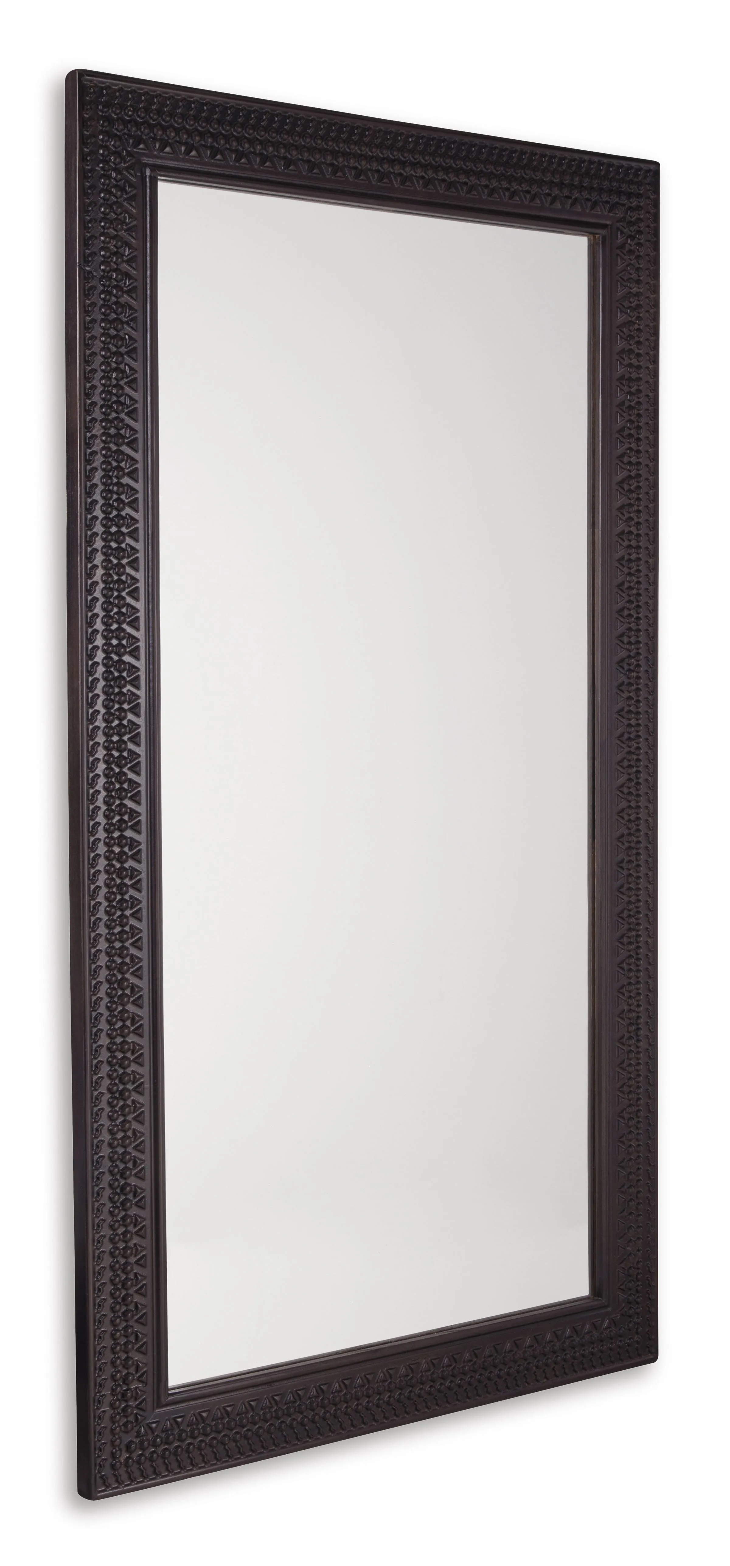 Balintmore Dark Brown Floor Mirror - Bien Home Furniture & Electronics